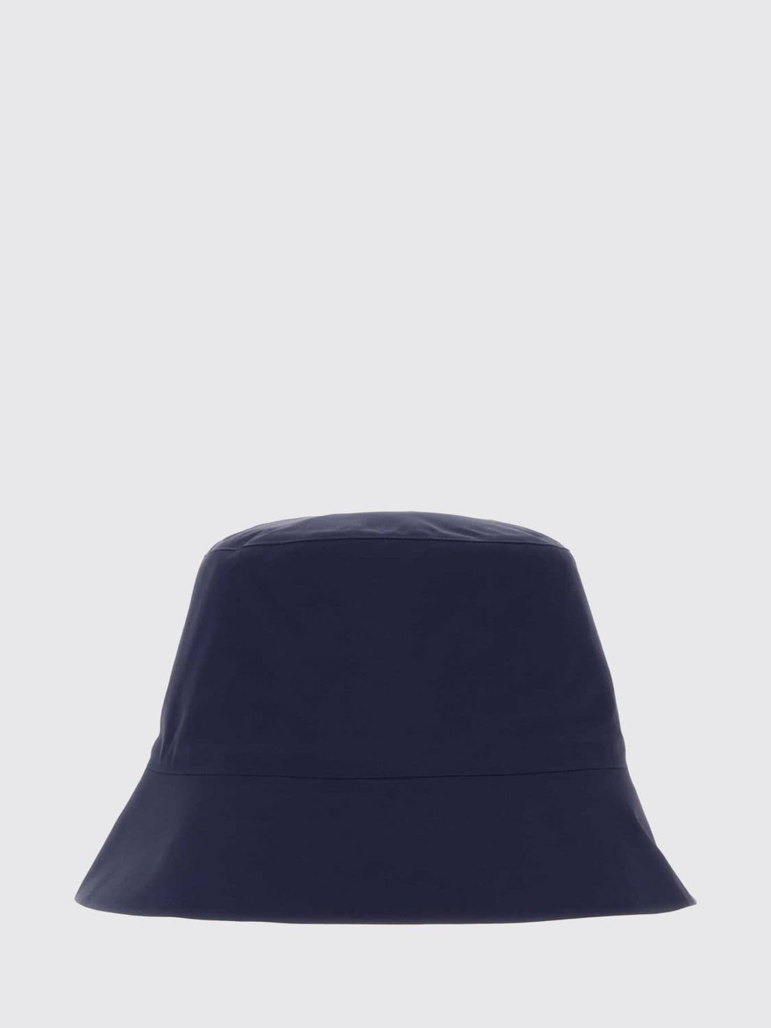 Veilance Contemporary Bucket Hat in Blue Nylon with Medium Brim