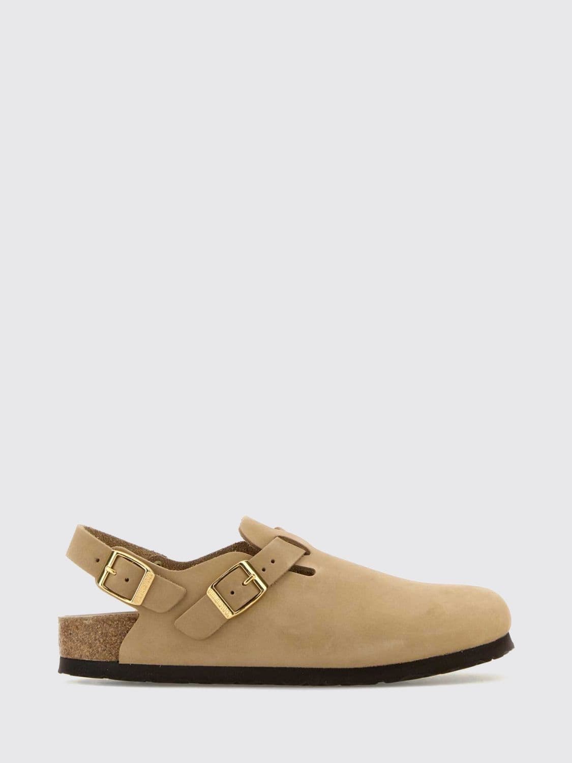 Birkenstock Tokio Nubuck Slingback Clogs with Adjustable Strap