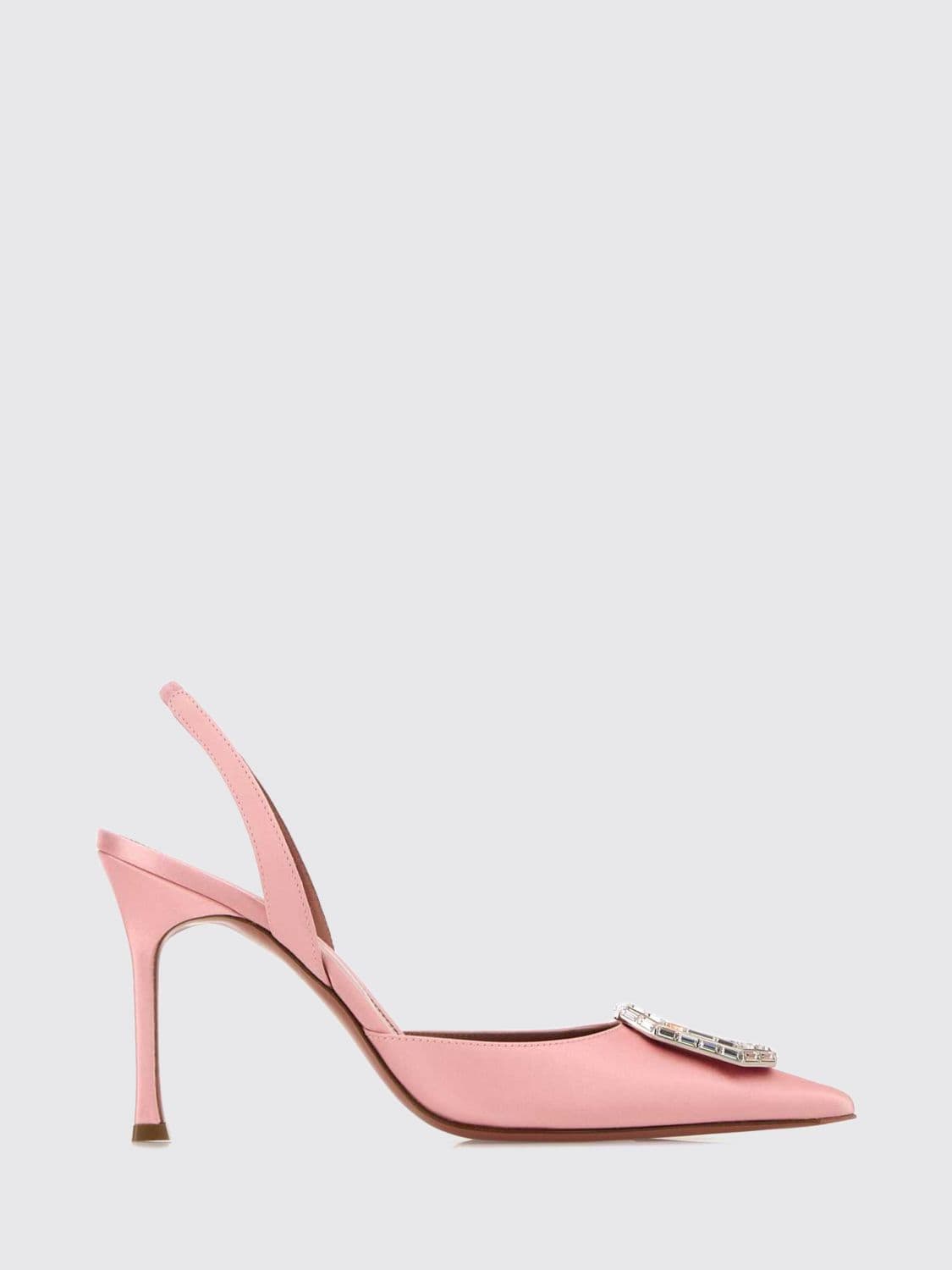 Amina Muaddi High Heel Shoes Woman color Pink