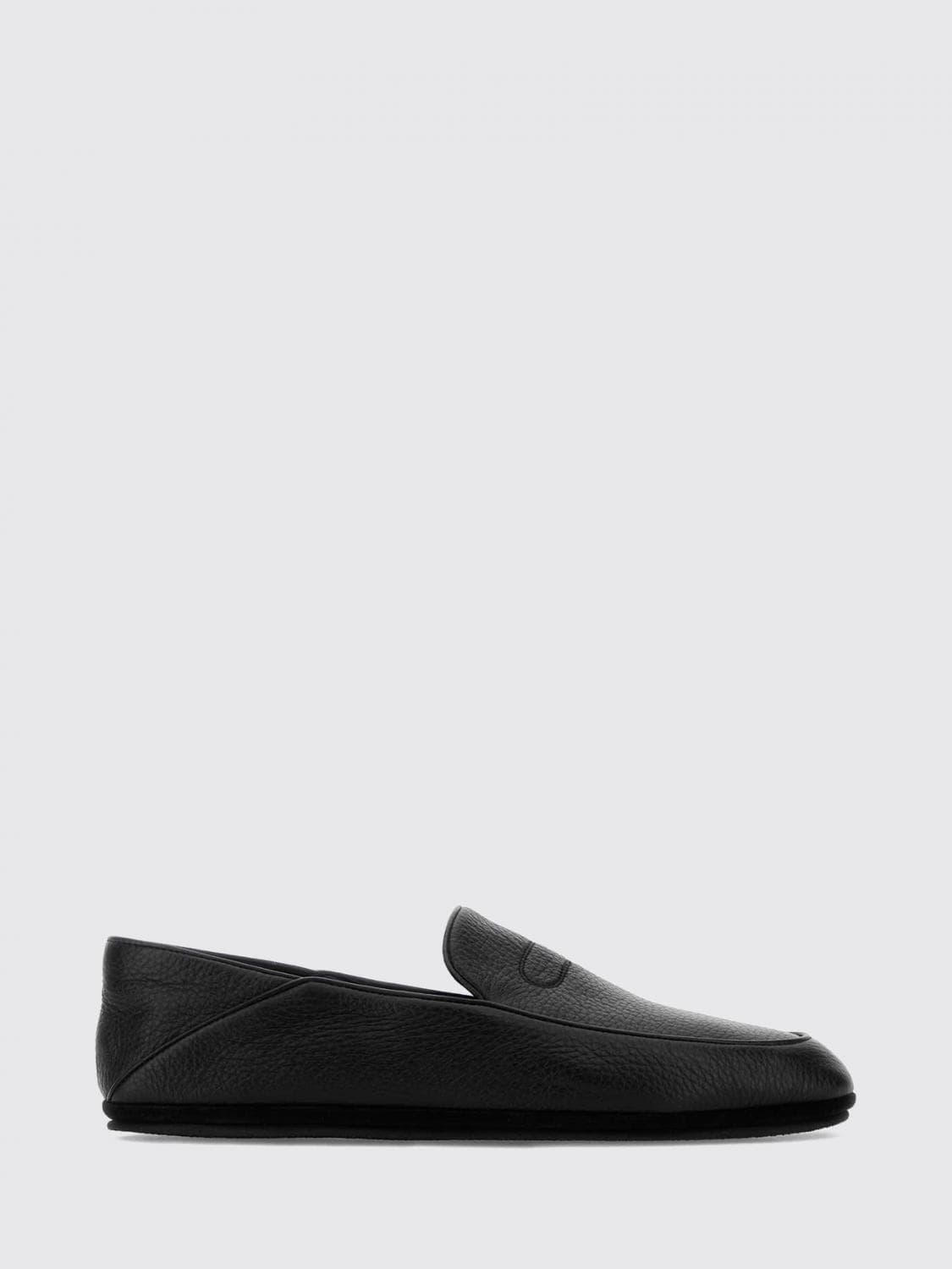 John Lobb Kingston II Deer Leather Loafers with Rubber Sole