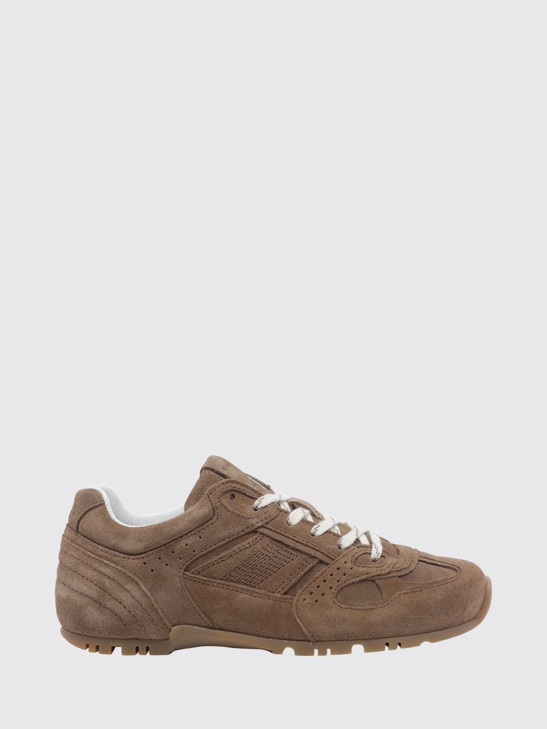 Alohas TB.56 Low-Top Suede Sneakers with Padded Ankle and Rubber Sole