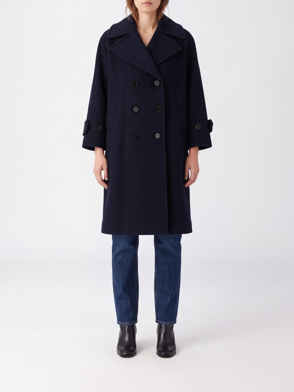 Chloé Coat Woman color Blue