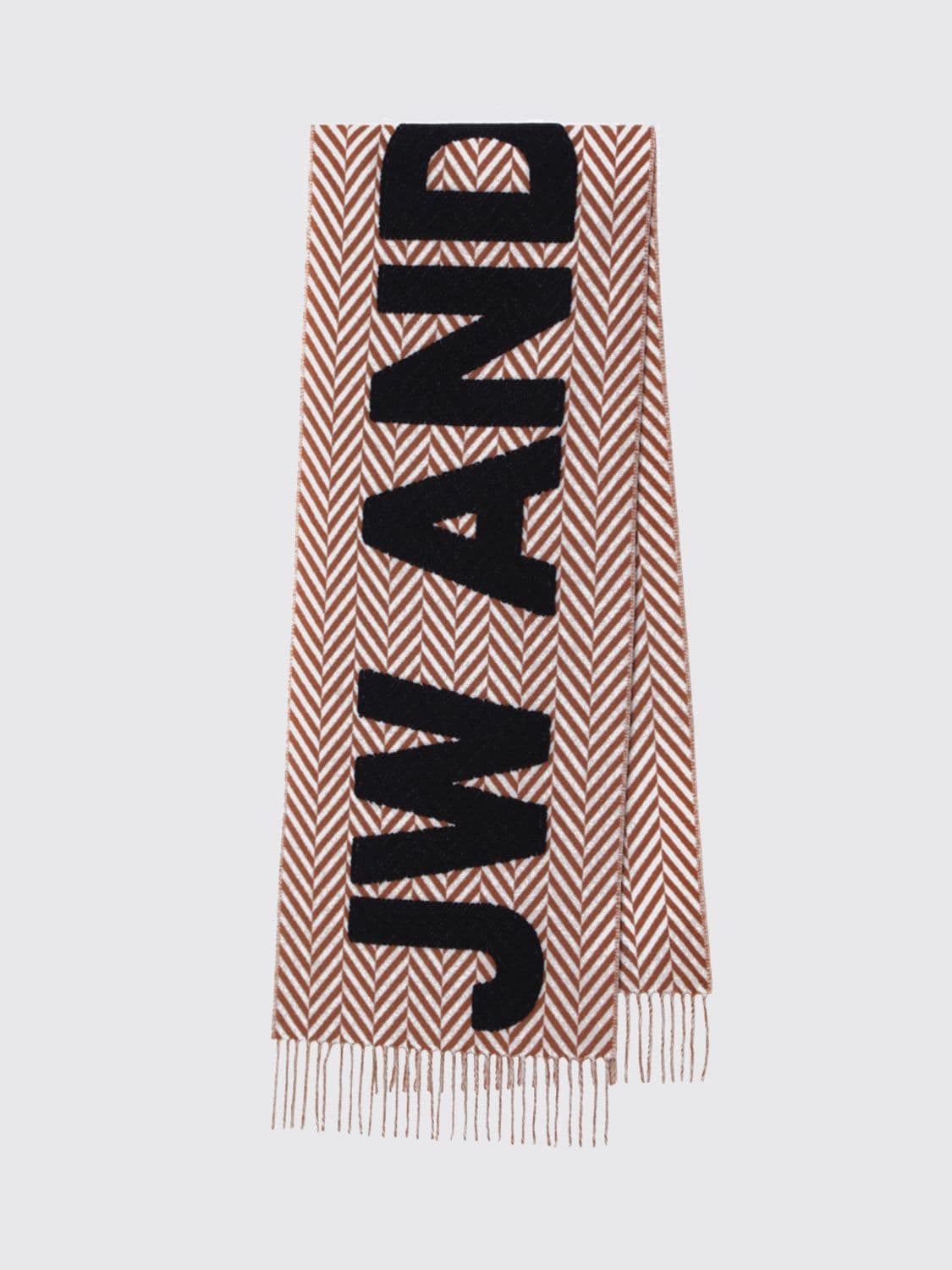 Jw Anderson Scarf Men color Brown