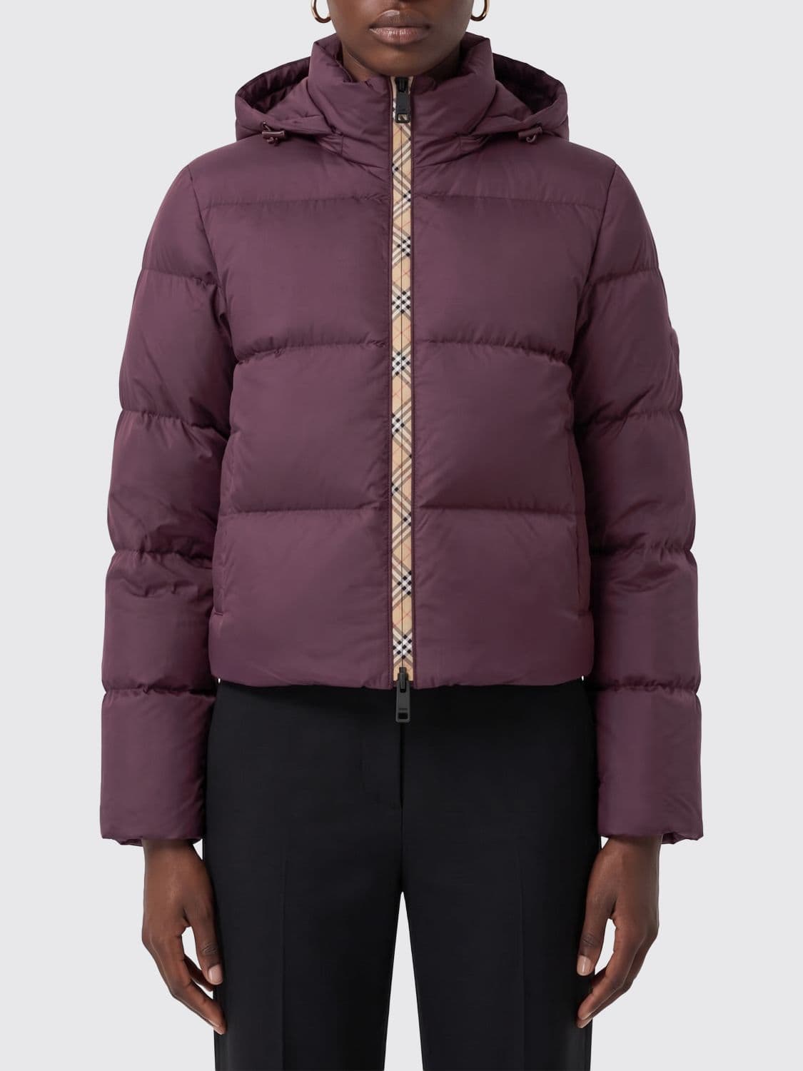 Burberry Langdale Quilted Nylon Jacket with Detachable Hood and Sleeves