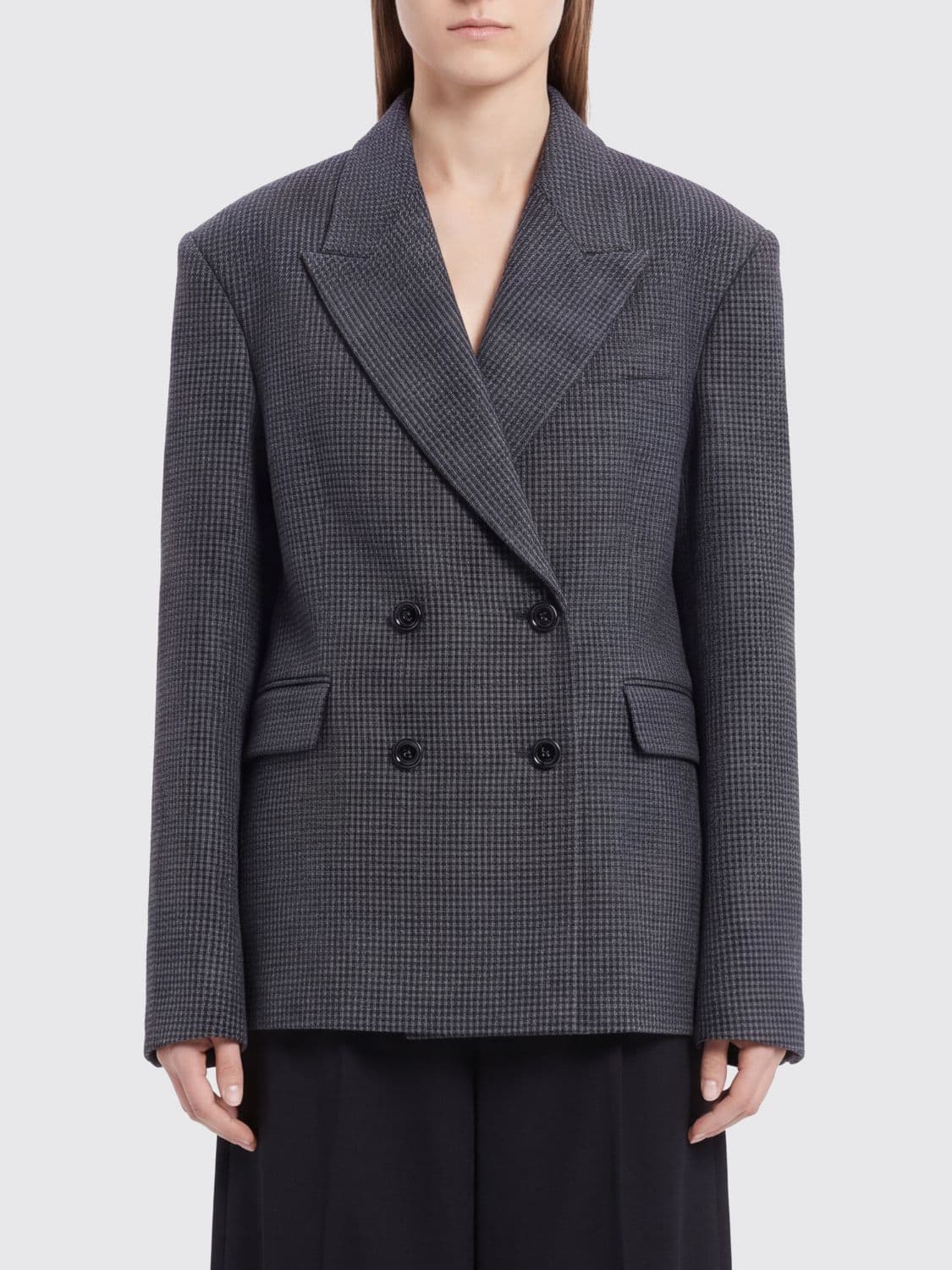 Balenciaga Jacket Woman color Grey