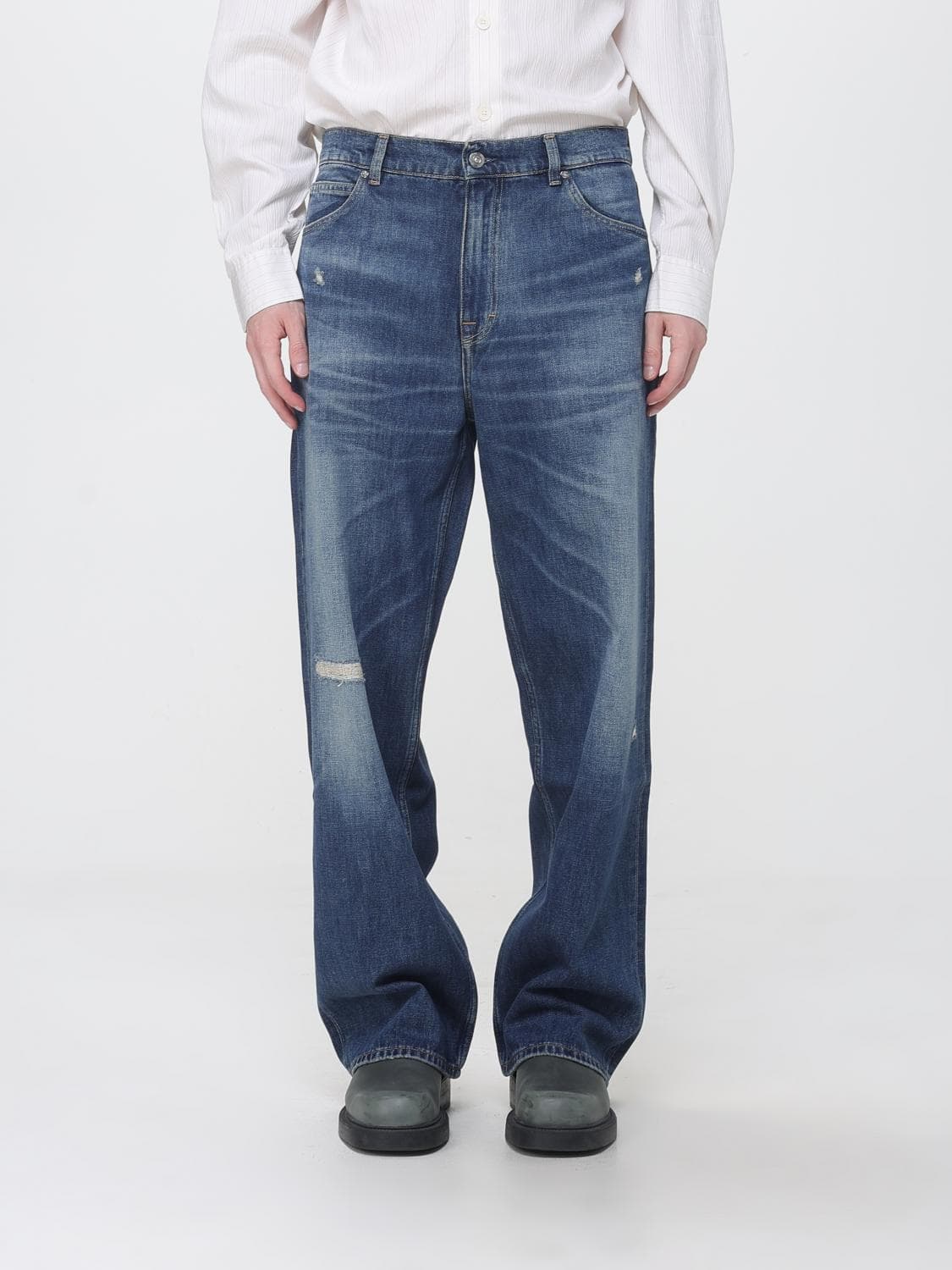 Our Legacy Our Vast Cut Mid-Rise Wide-Leg Denim Jeans