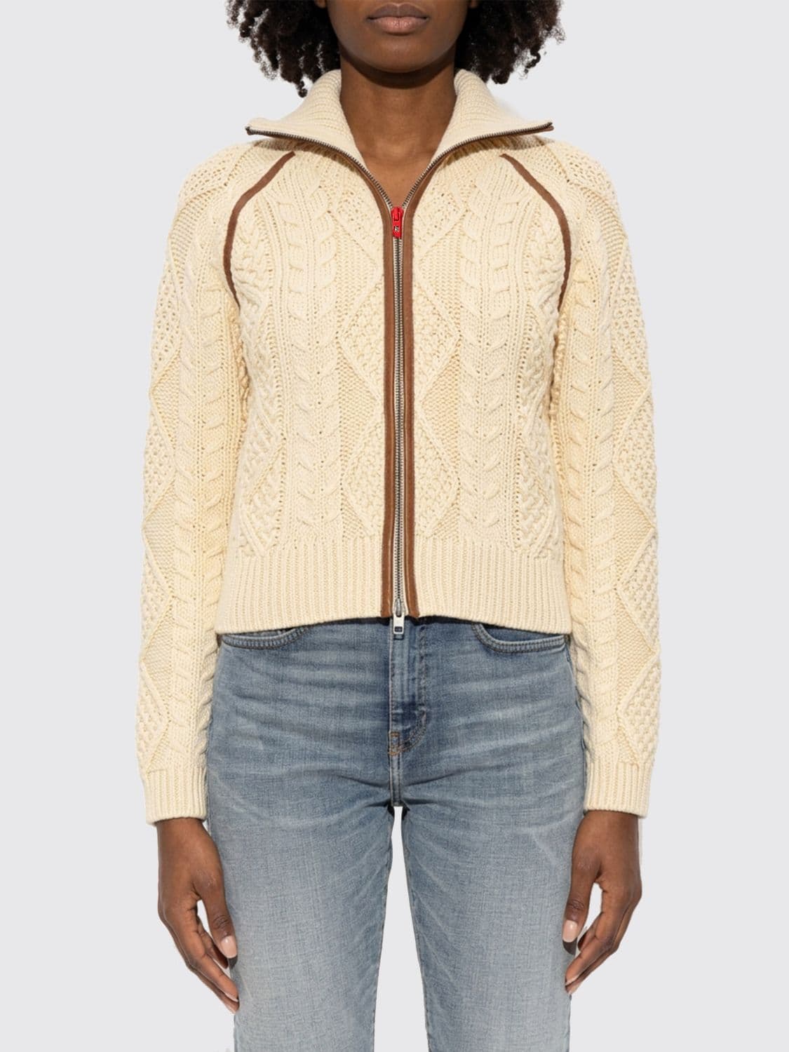Diesel Sweater Woman color White