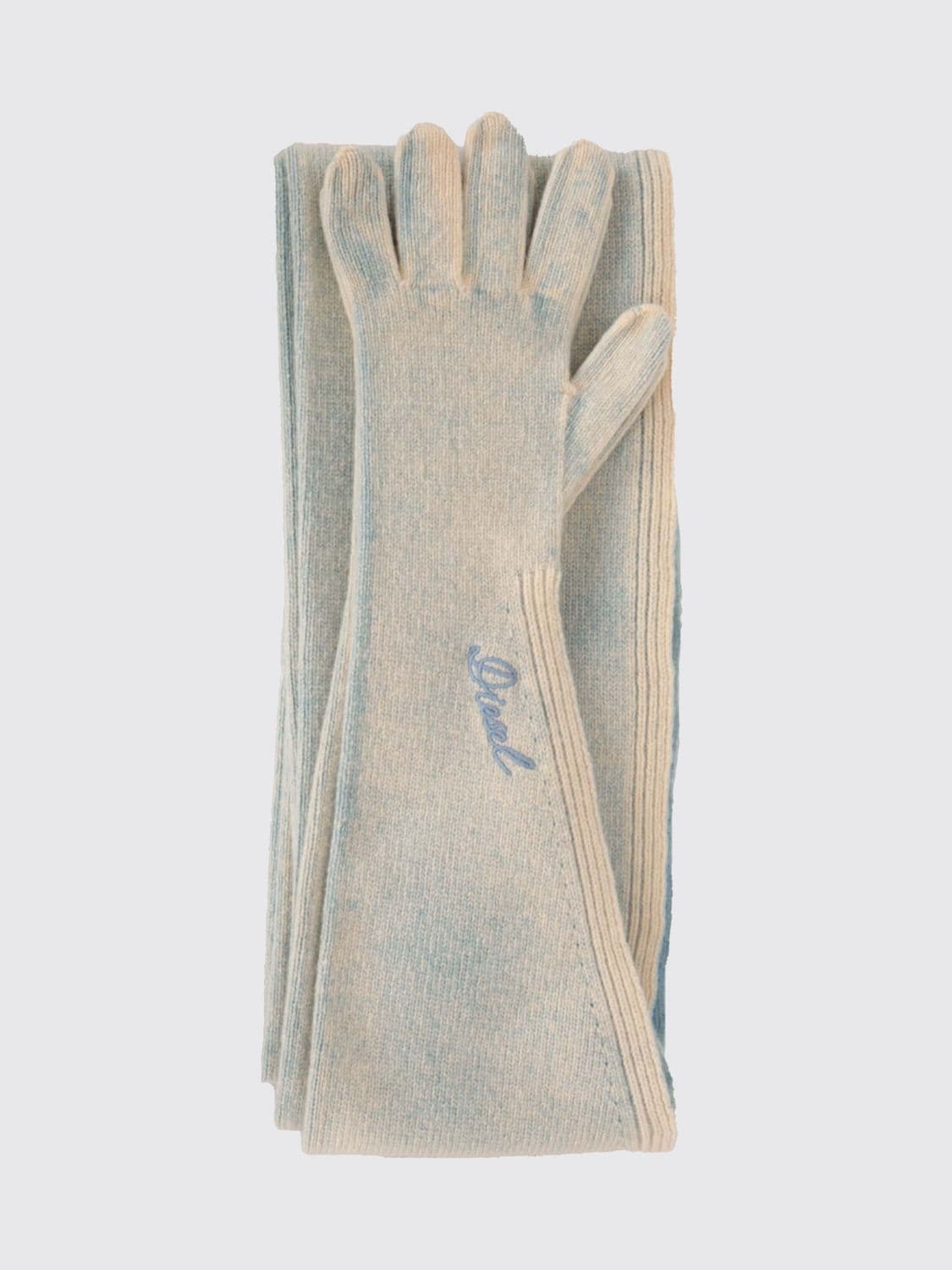 Diesel Gloves Woman color Ivory
