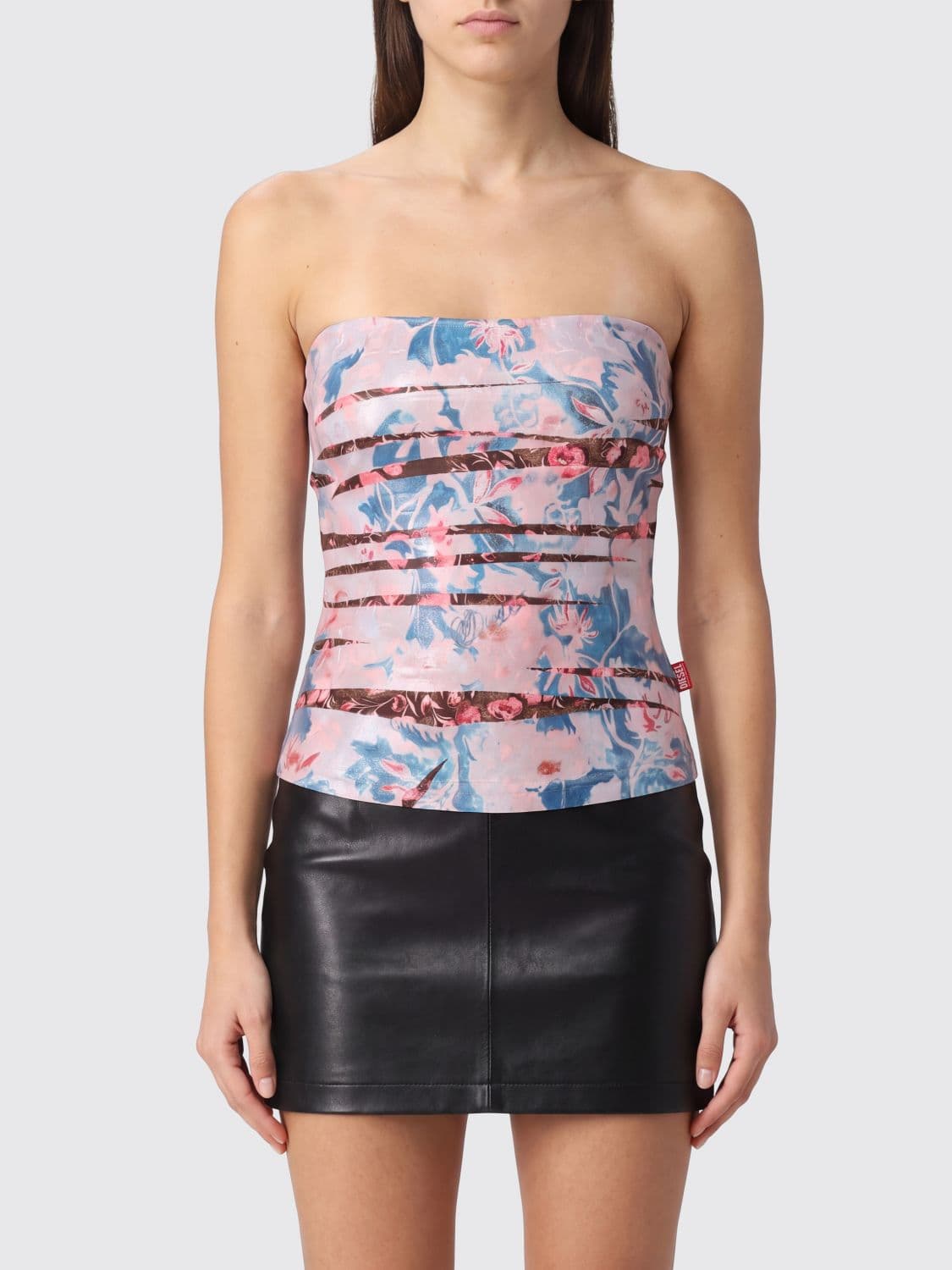 Diesel Top Woman color Blue