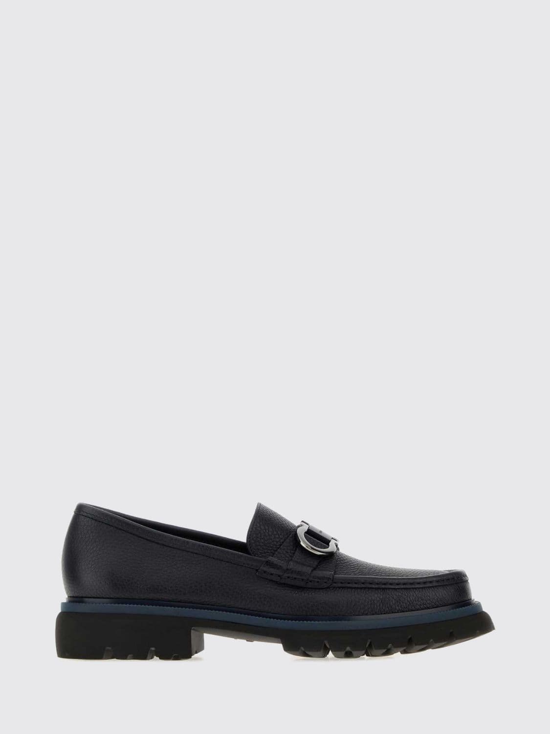 Ferragamo Loafers Men color Navy