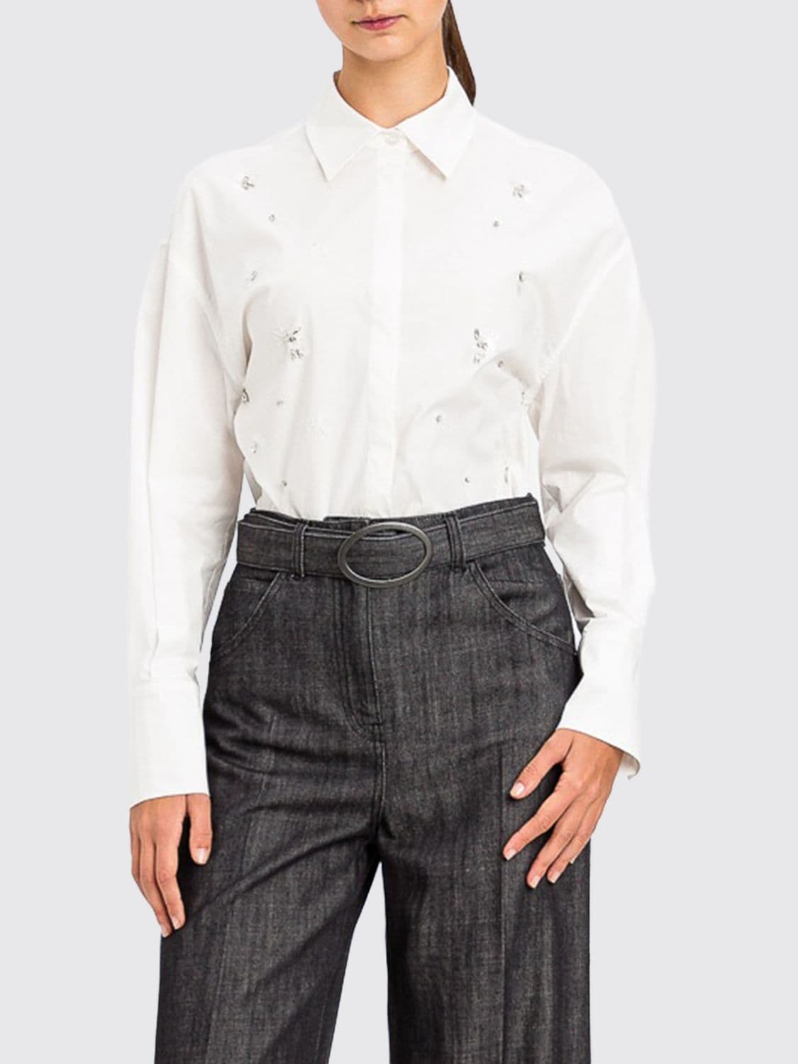 Actitude Twinset Shirt Woman color White