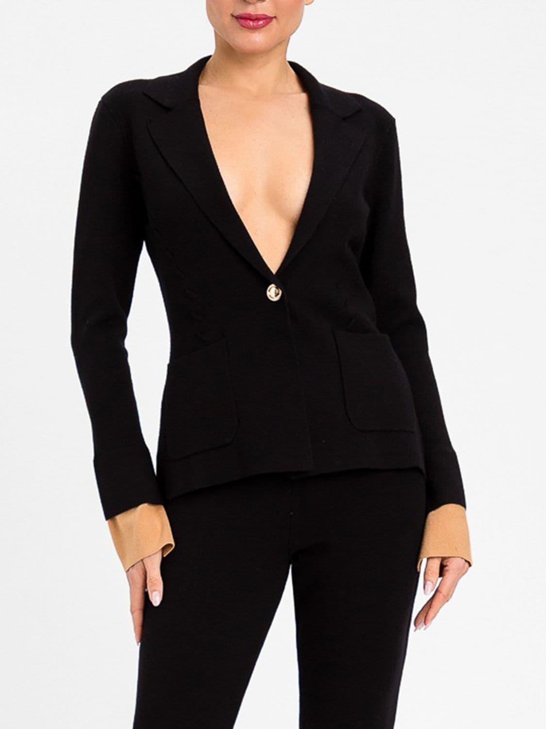 Actitude Twinset Jacket Woman color Black