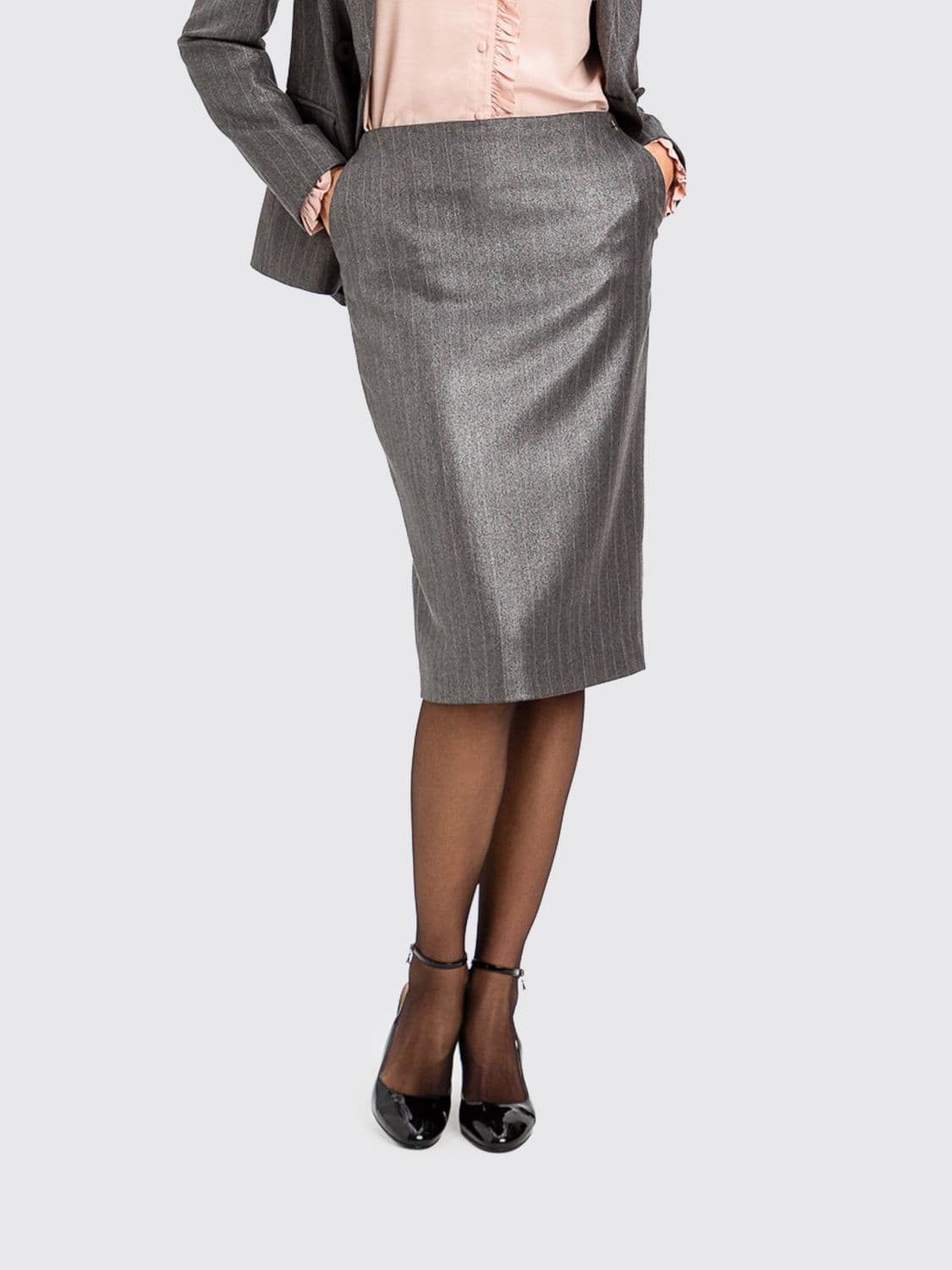 Actitude Twinset Skirt Woman color Charcoal