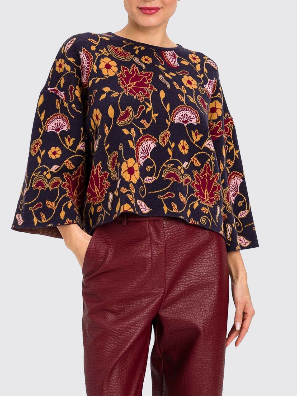 Actitude Twinset Sweater Woman color Multicolor