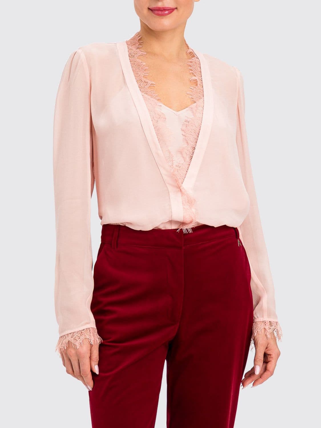 Actitude Twinset Top Woman color Pink