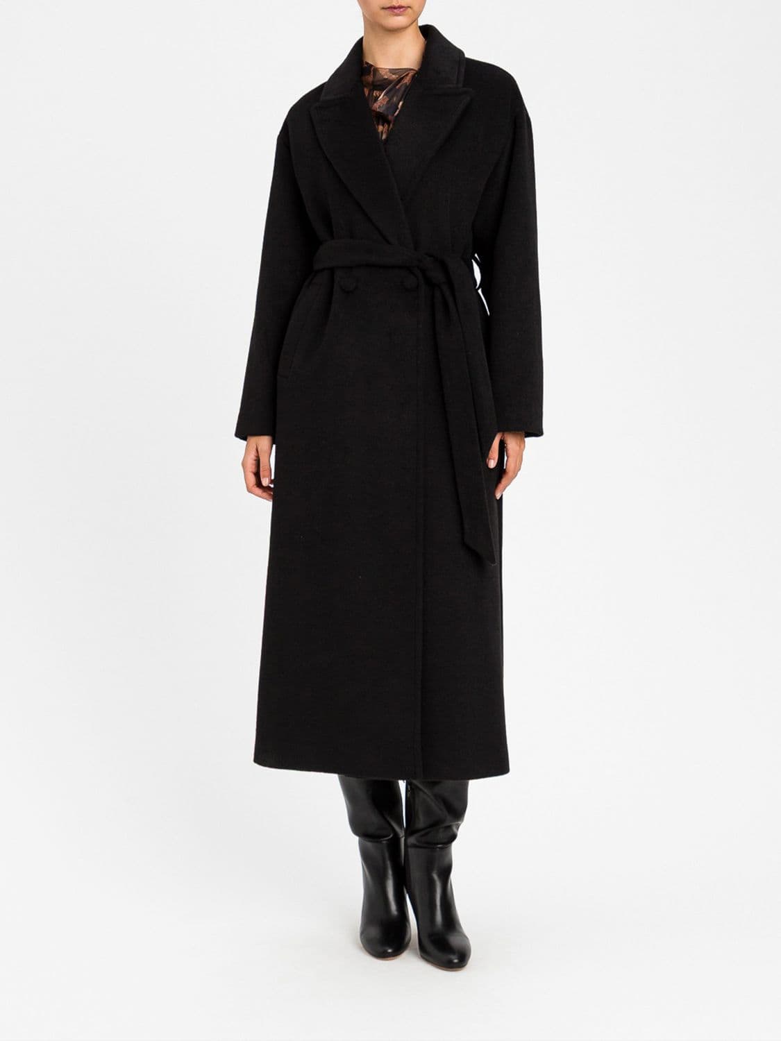 Actitude Twinset Coat Woman color Black