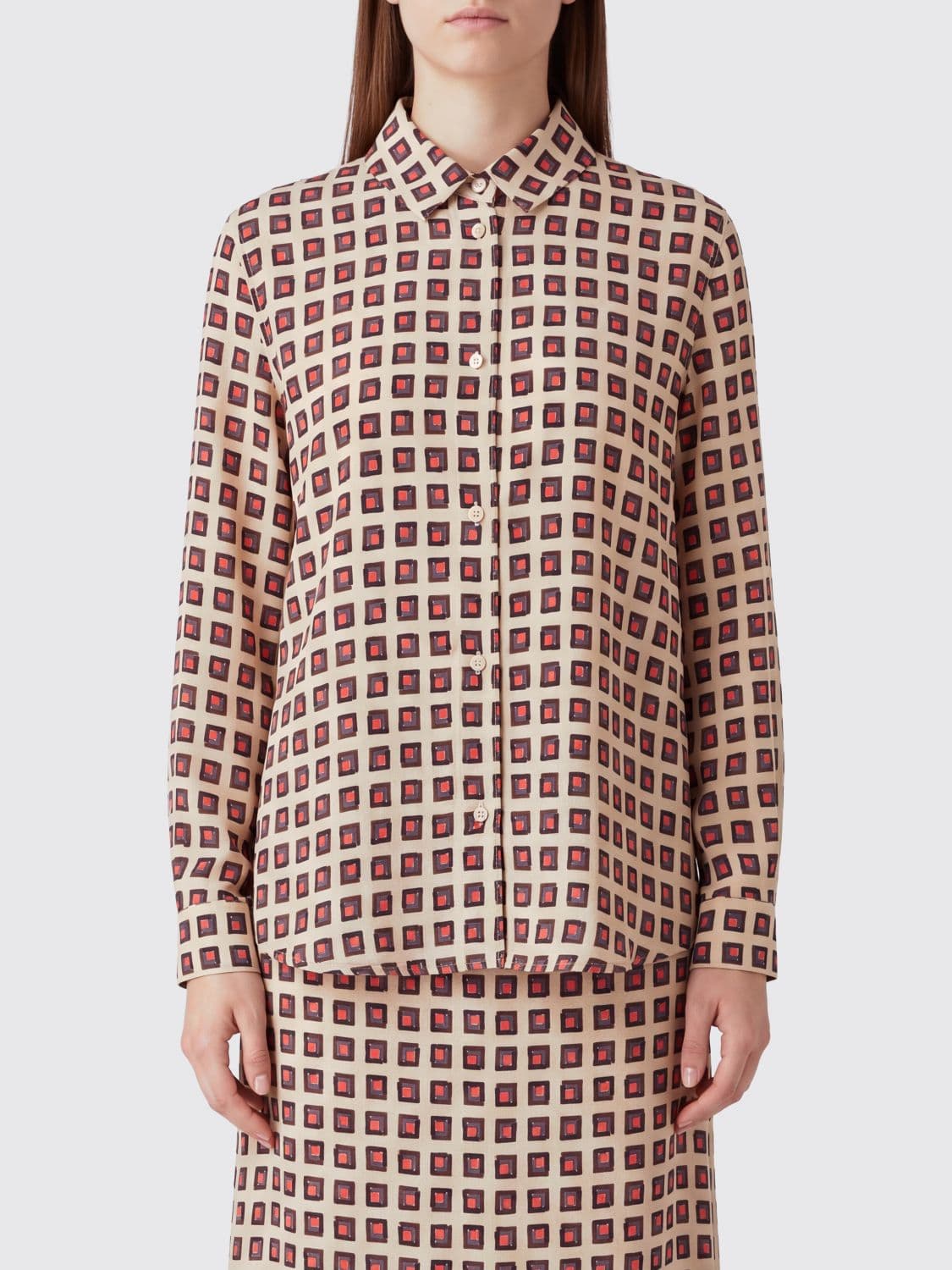 Aspesi Shirt Woman color Natural