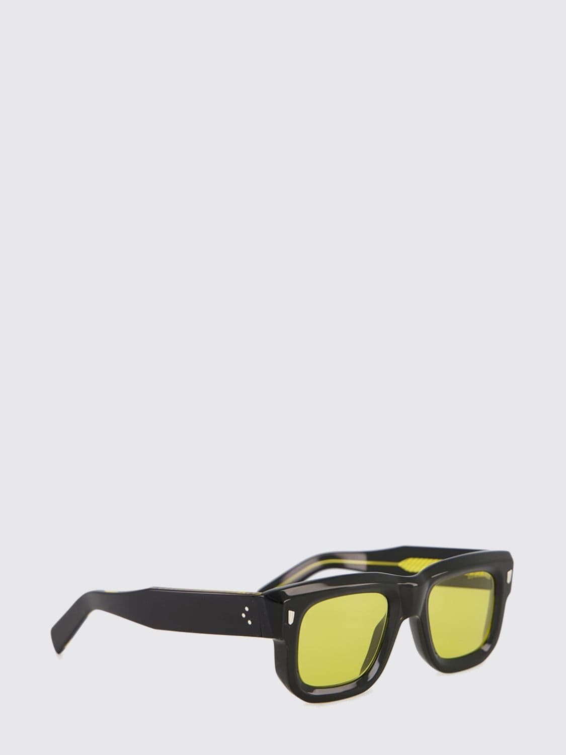 Cutler & Gross Rectangular Black Acetate Sunglasses