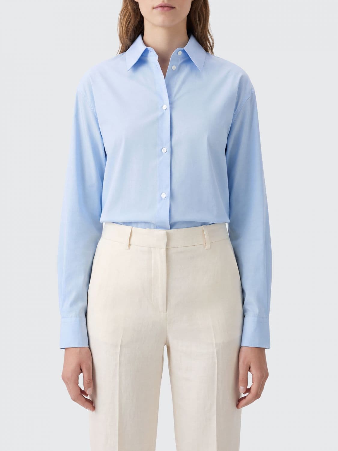 Aspesi Shirt Woman color Gnawed Blue