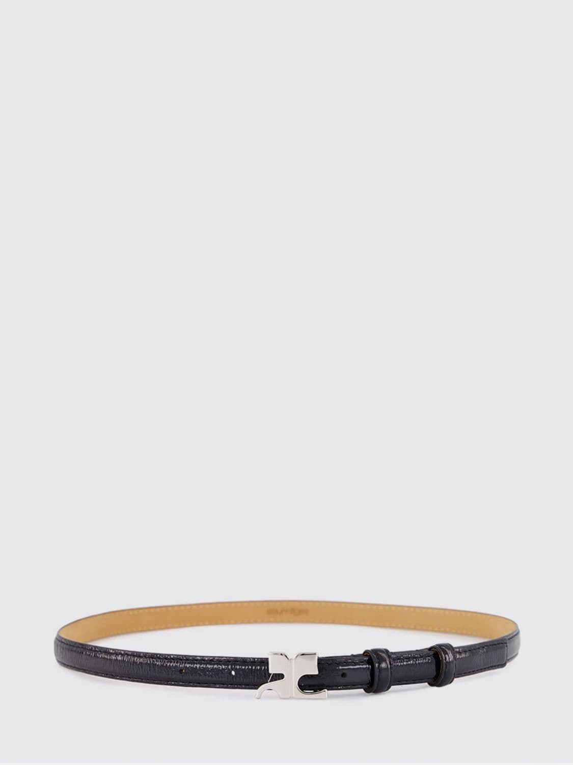 Courrèges Belt Woman color Black