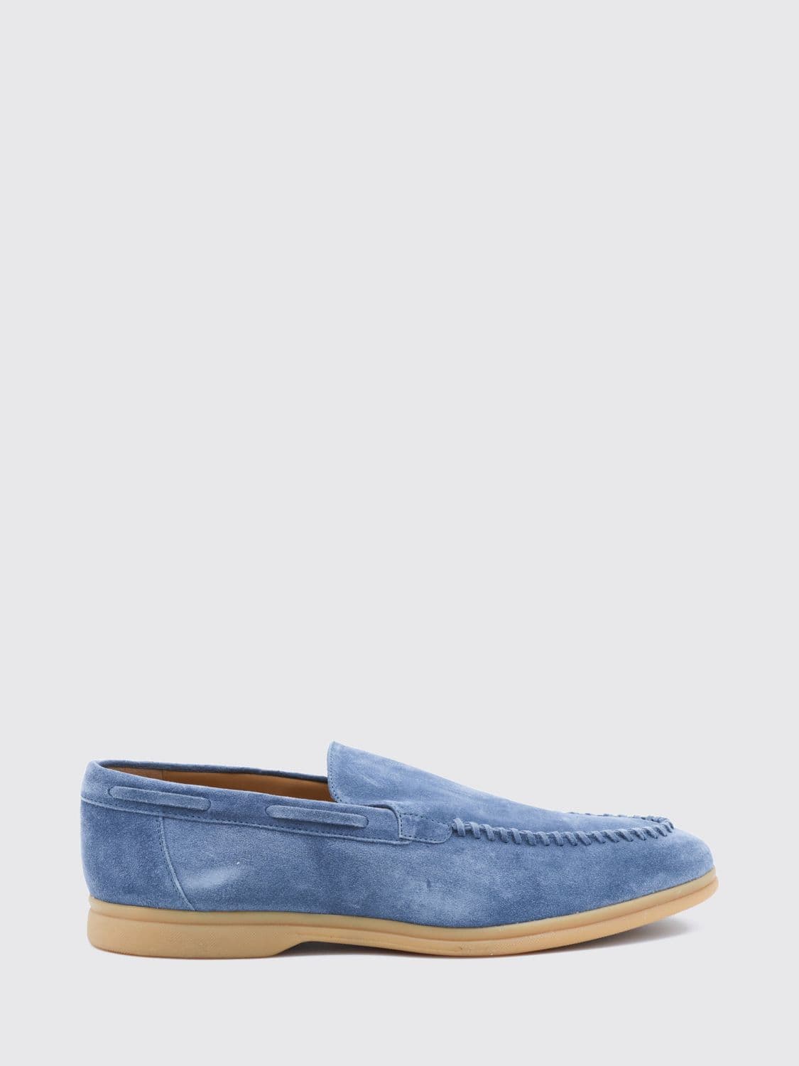 Eleventy Loafers Men color Denim