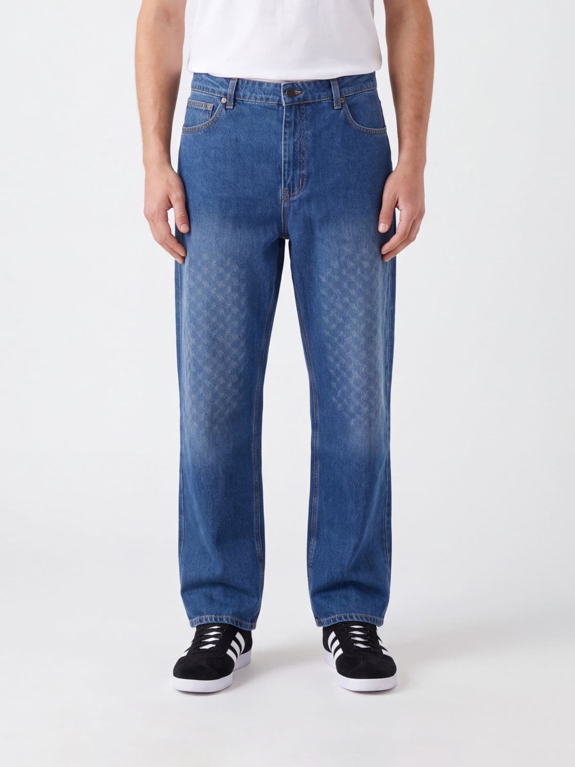 Daily Paper Jeans Men color Blue