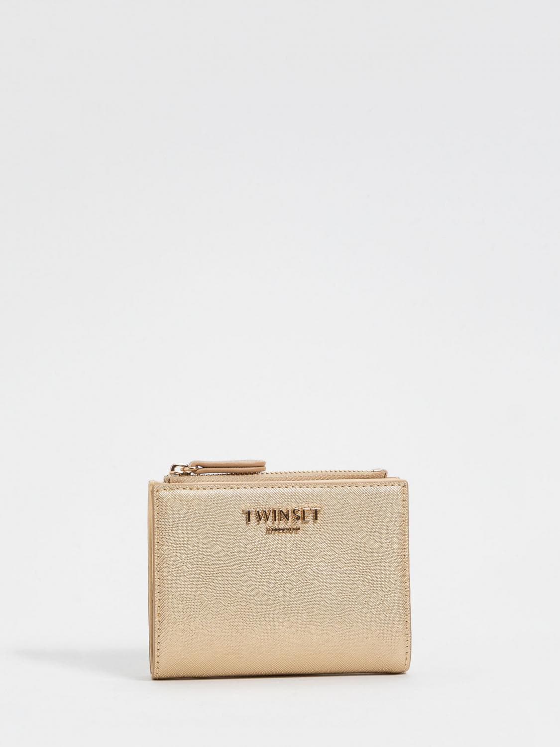 Twinset Wallet Woman color Gold