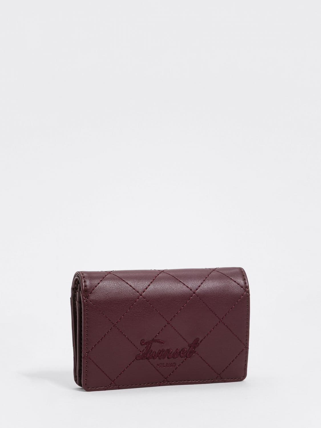 Twinset Wallet Woman color Burgundy