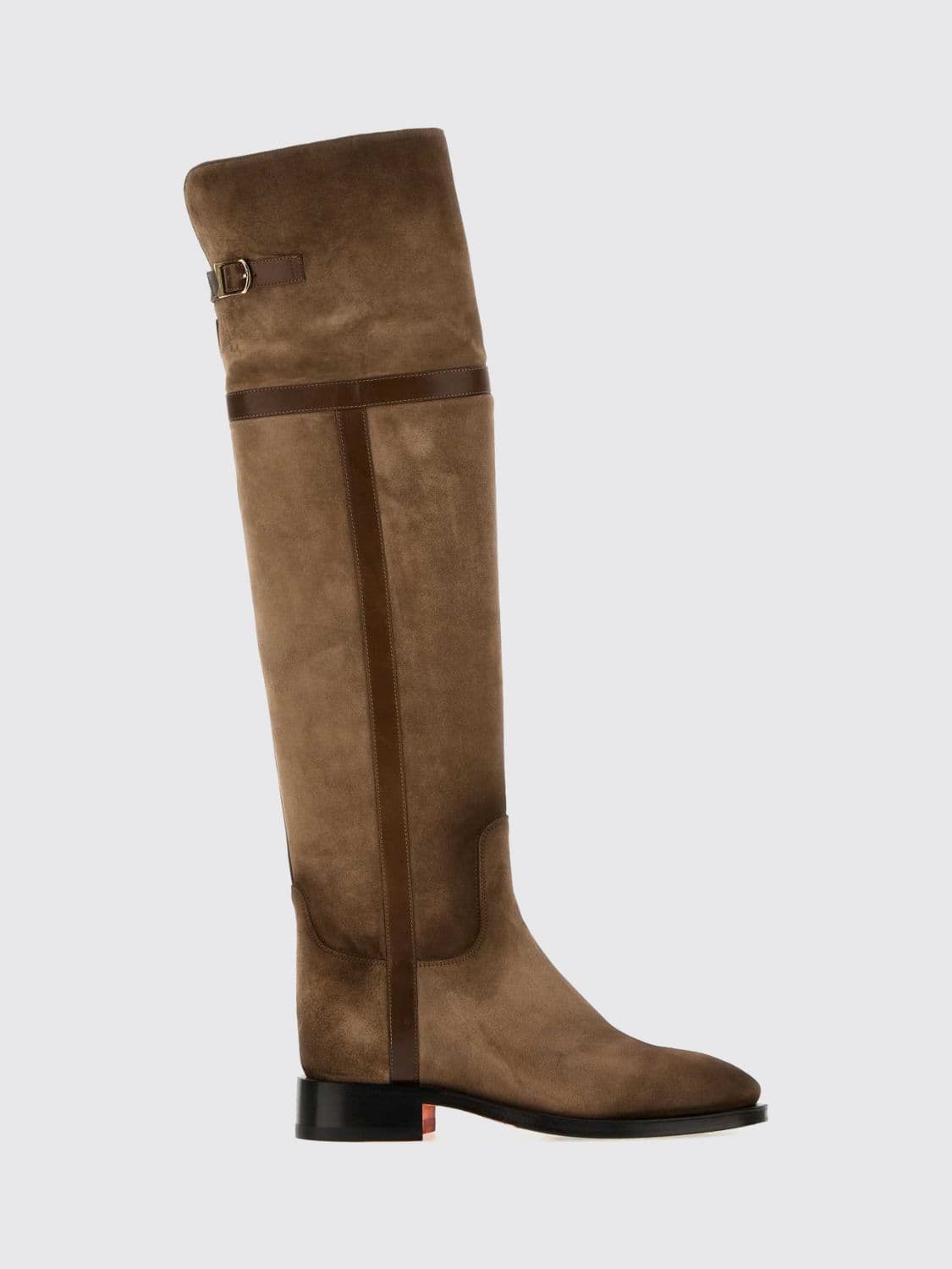 Santoni Boots Woman color Beige