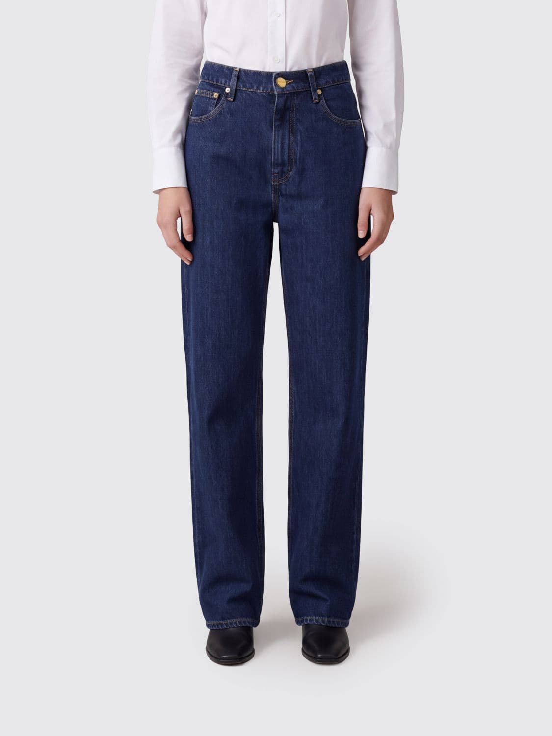 Jil Sander Jeans Woman color Denim