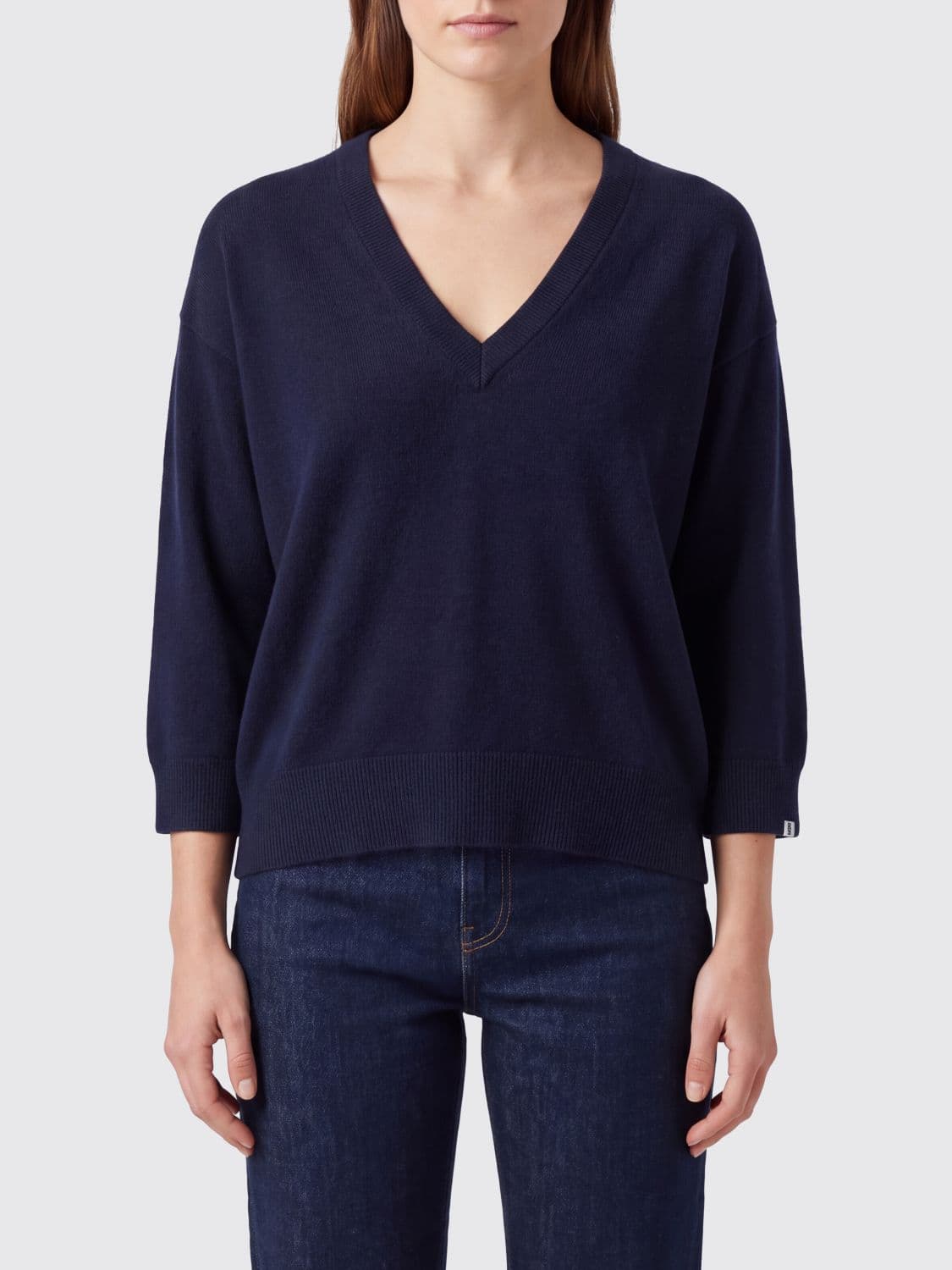 Extreme Cashmere 100% Cashmere V-Neck Long-Sleeved Jumper
