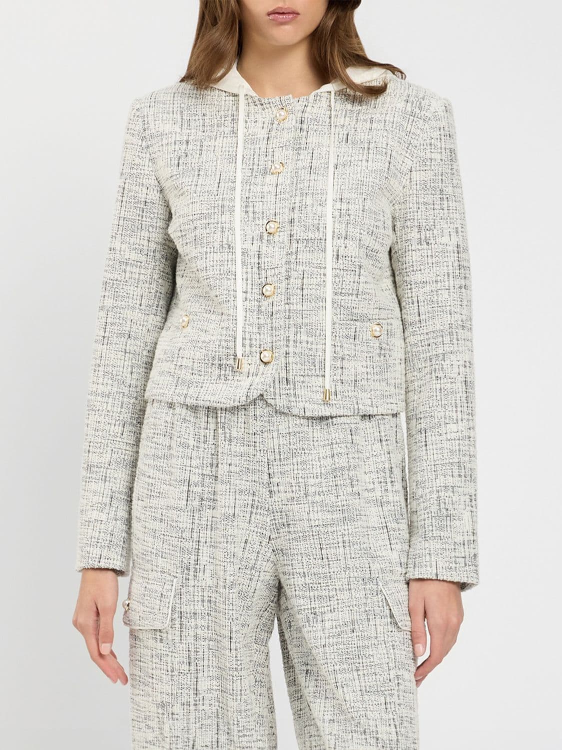 Twinset U & b Jacket Woman color Yellow Cream