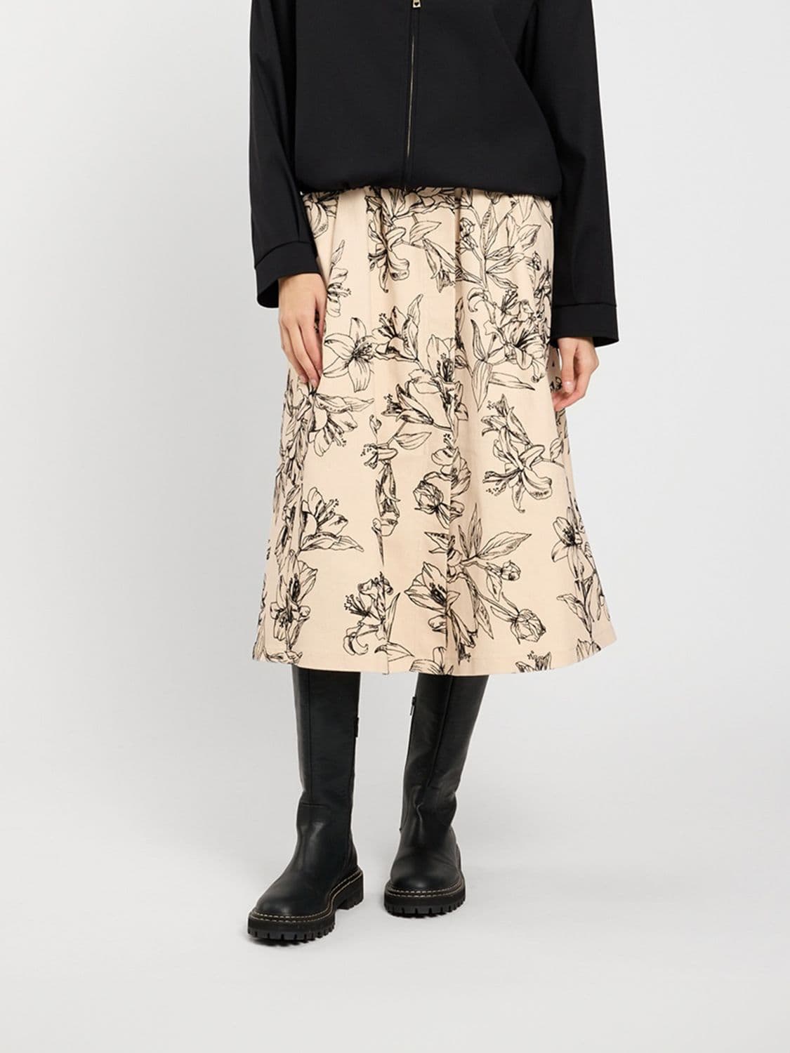 Twinset U & b Skirt Woman color Beige