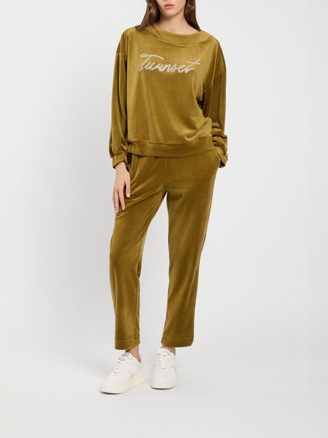 Twinset U & b Jumpsuit Woman color Green