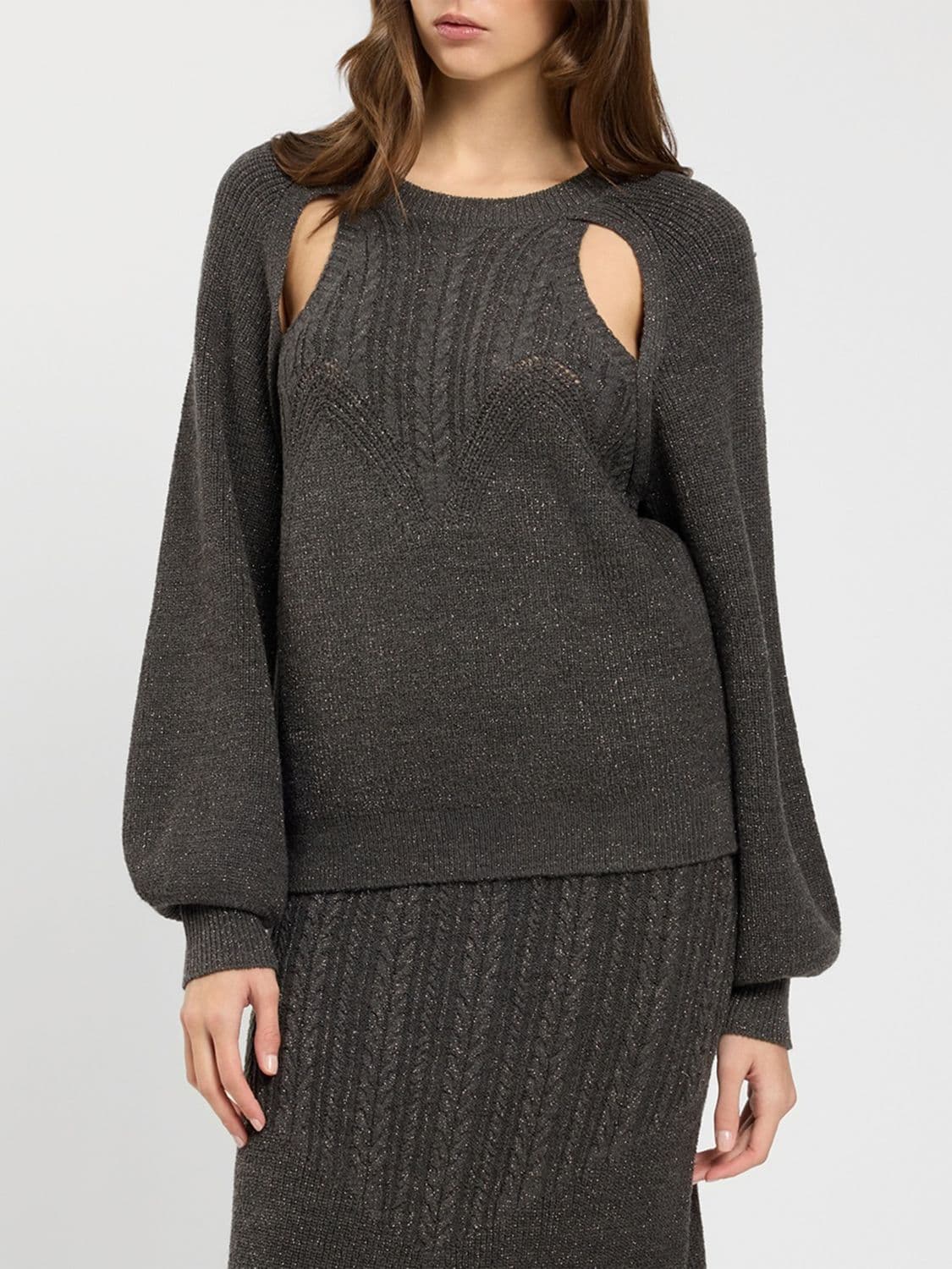 Twinset U & b Sweater Woman color Grey