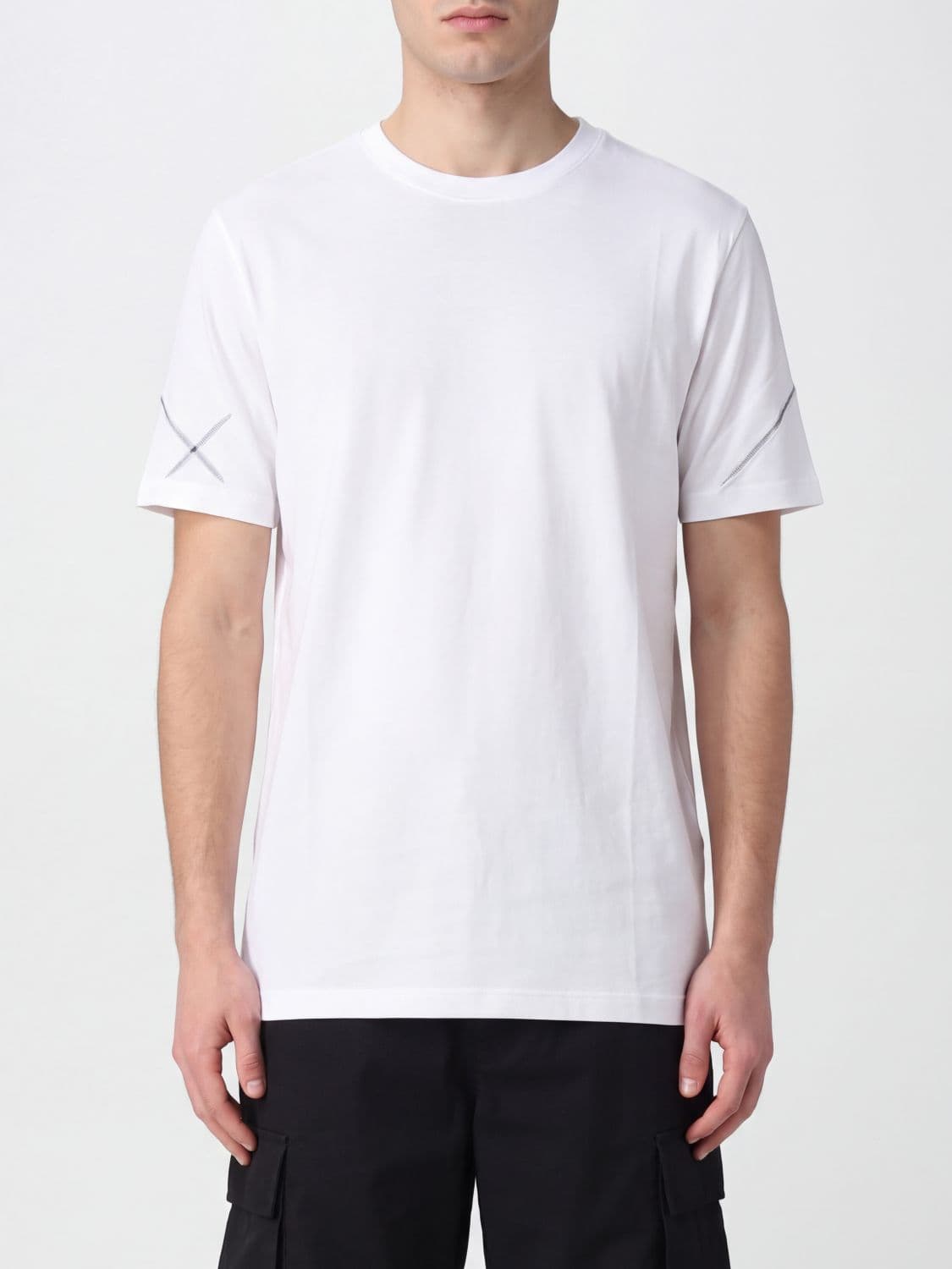 Thom Krom Crewneck Short-Sleeve T-Shirt in Pure Cotton