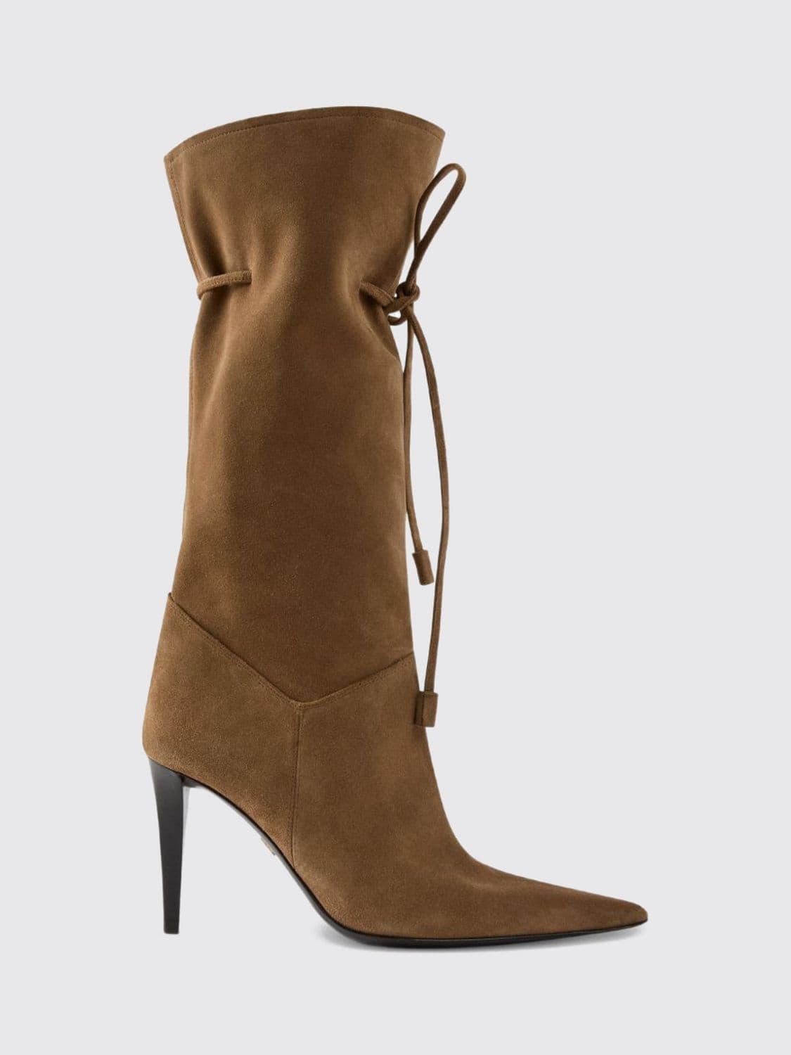 Giuseppe Zanotti Suede Knee-High Boots with Stiletto Heel