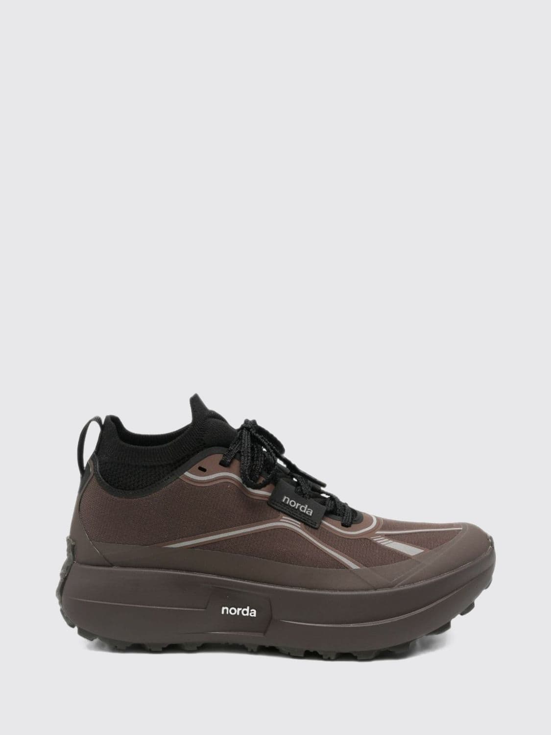 Norda Men's 005 Sneakers in Recycled Technical Fabric with Notched Sole