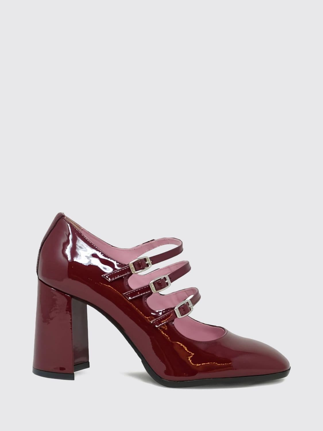 Carel Paris Keel Patent Leather Mary Jane Pumps with High Heel