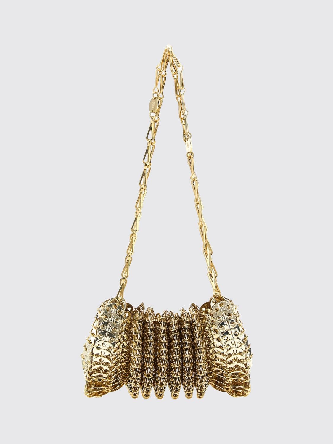 Rabanne 1969 Gold-Colour Metal Mesh Mini Shoulder Bag