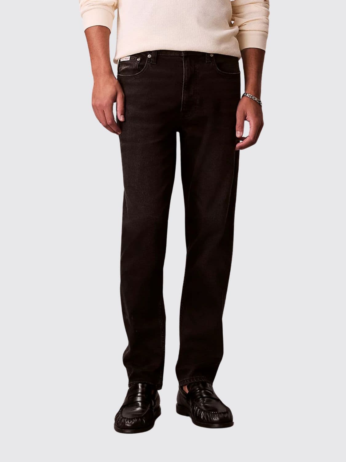 Calvin Klein Pants Men color Black