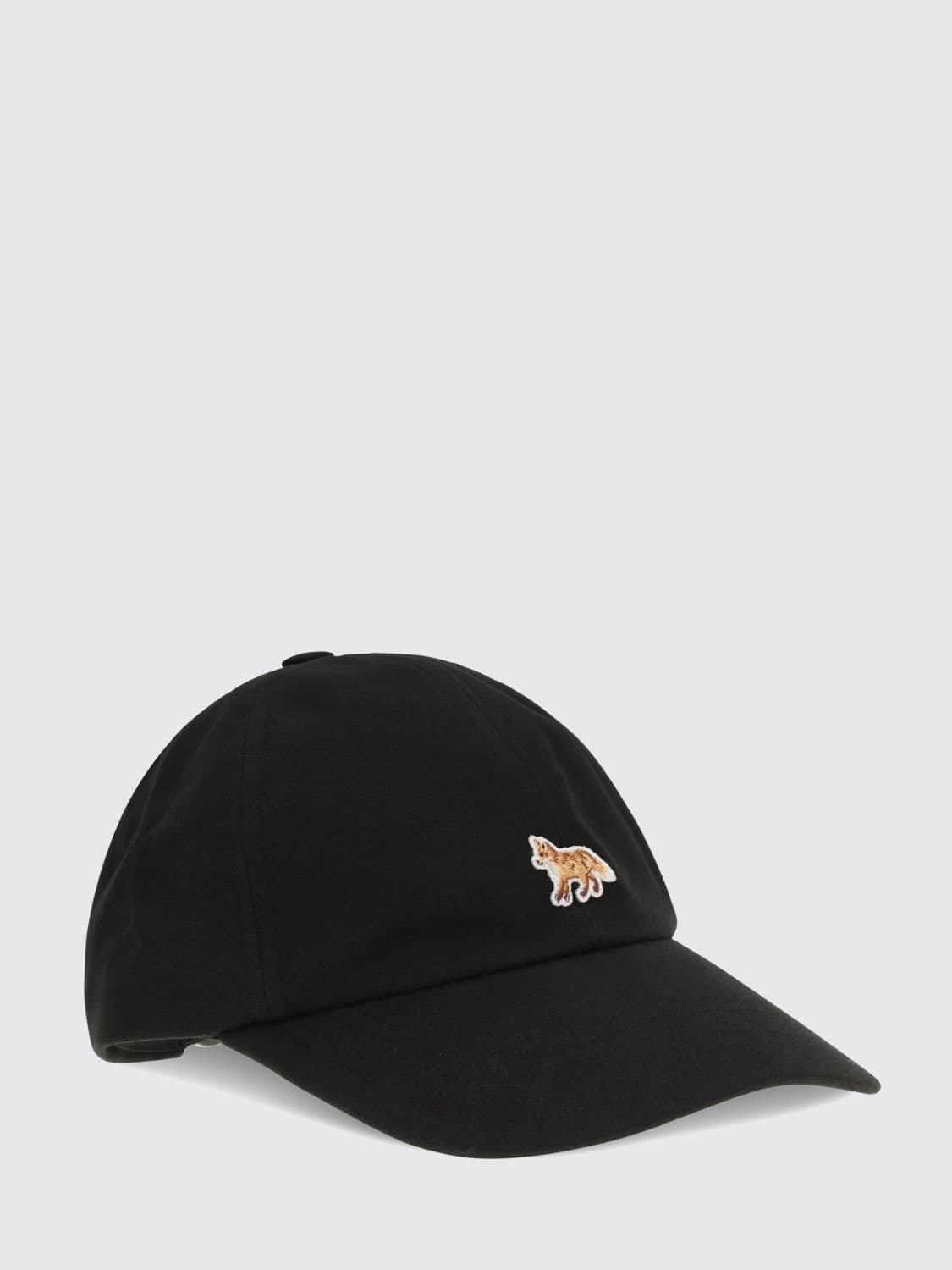 Maison Kitsuné Cotton Baseball Cap with Chillax Fox Logo
