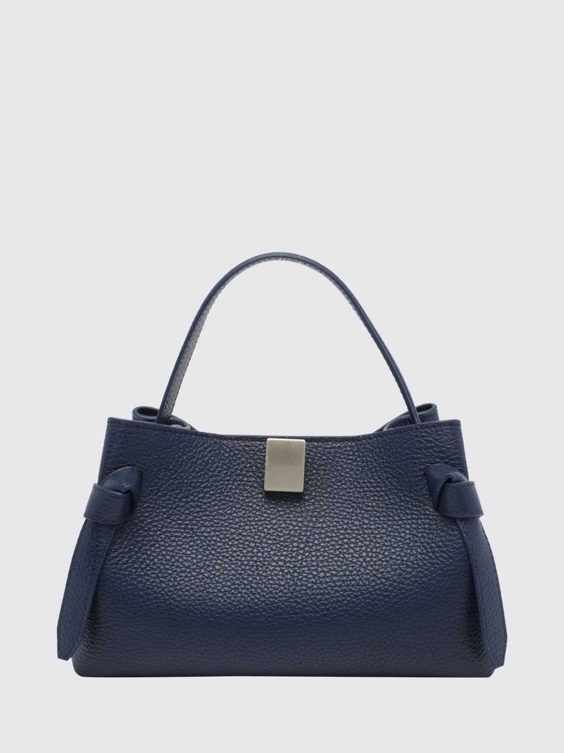 Yuzefi Gyoza Grained Calfskin Leather Mini Bag with Shoulder Strap