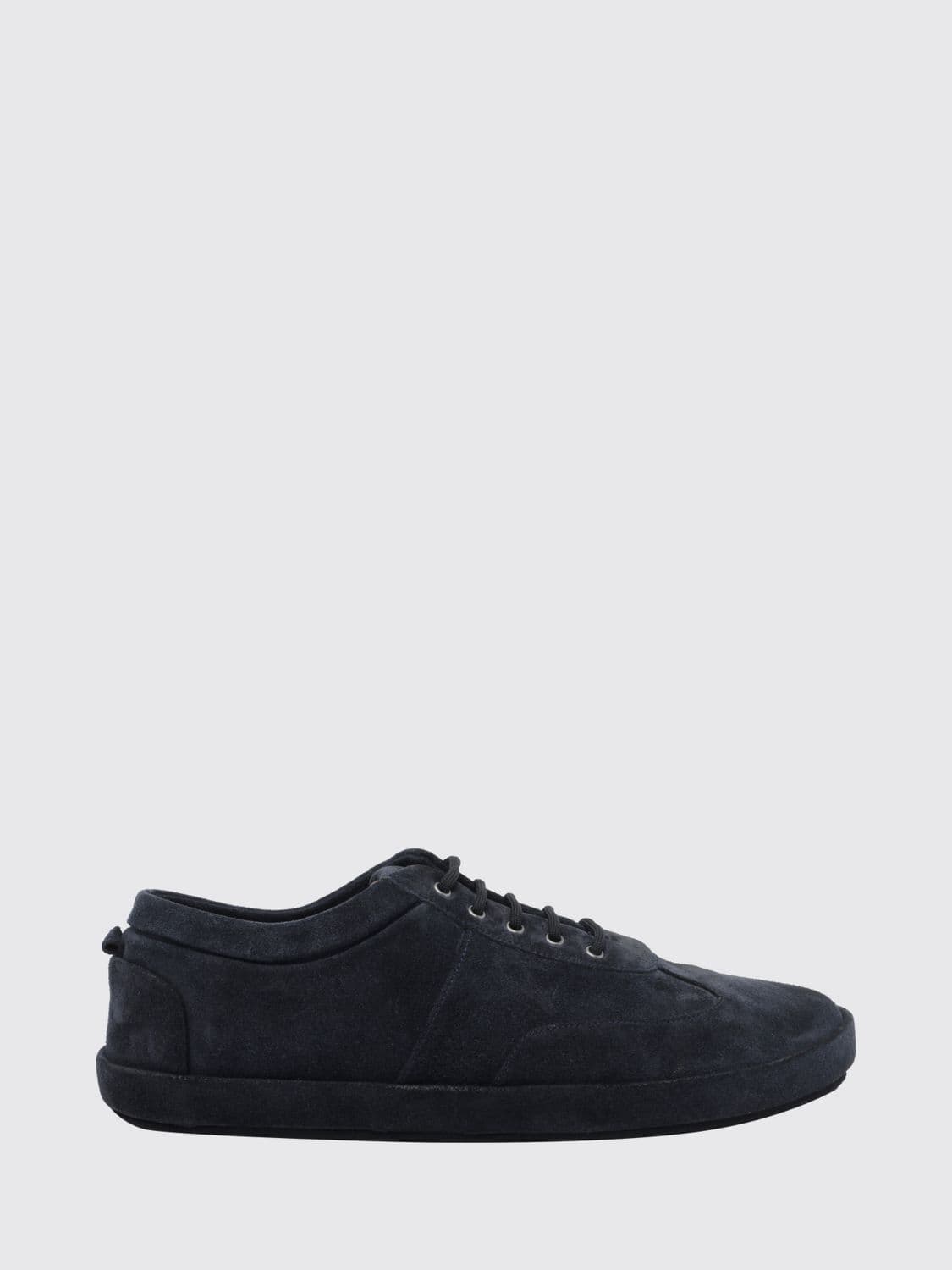 Marsèll Scatopelle Suede Leather Derby Shoes with Round Toe and Rubber Sole