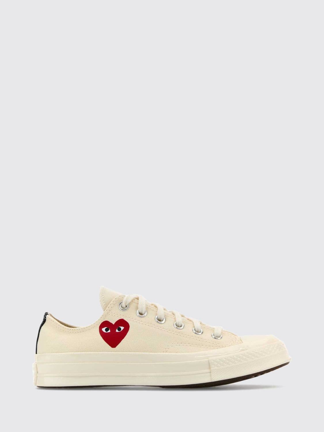 Comme Des Garçons Play X Converse Chuck 70 Low-Top Canvas Sneakers with Logo Print