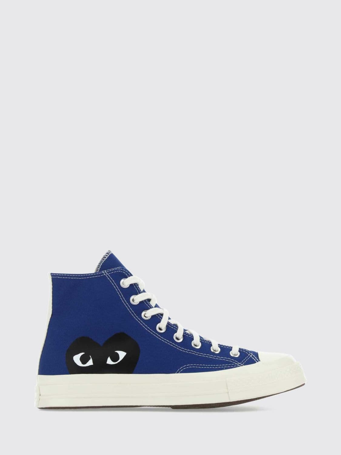 Comme Des Garçons Play X Converse Chuck 70 High-Top Canvas Sneakers with Logo Print