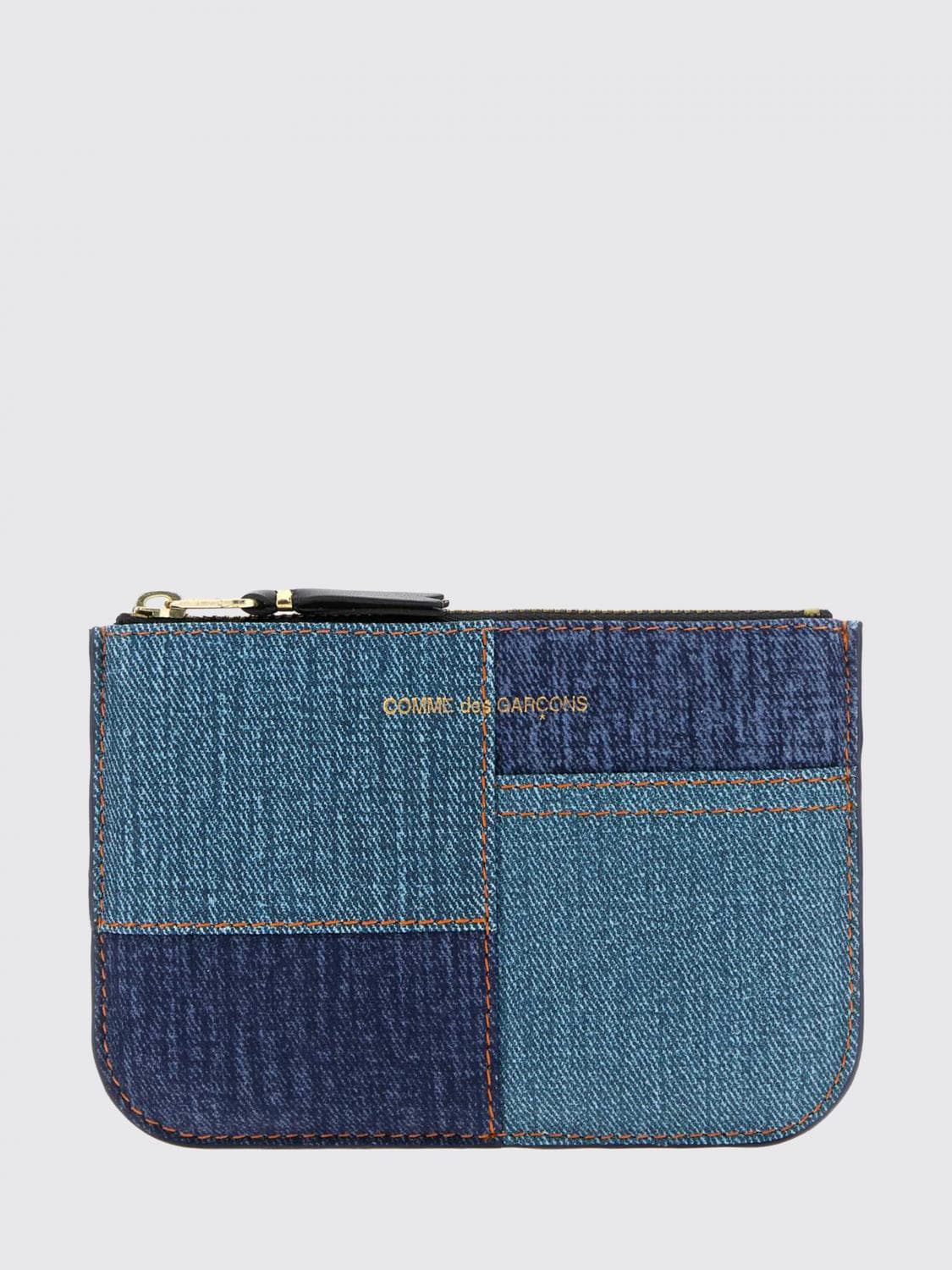 Comme Des Garçons Wallet Men color Blue