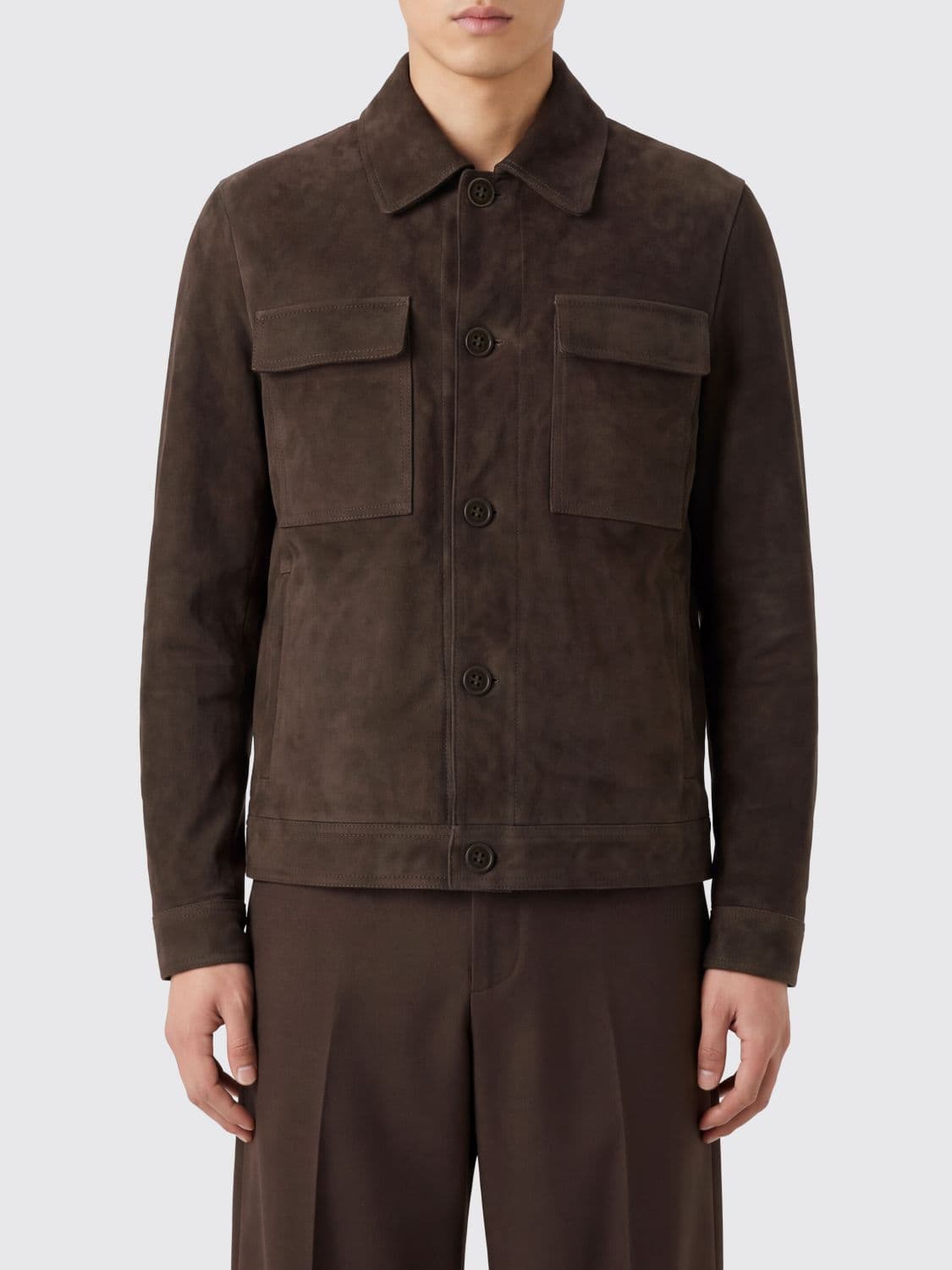 Salvatore Santoro Jacket Men color Brown