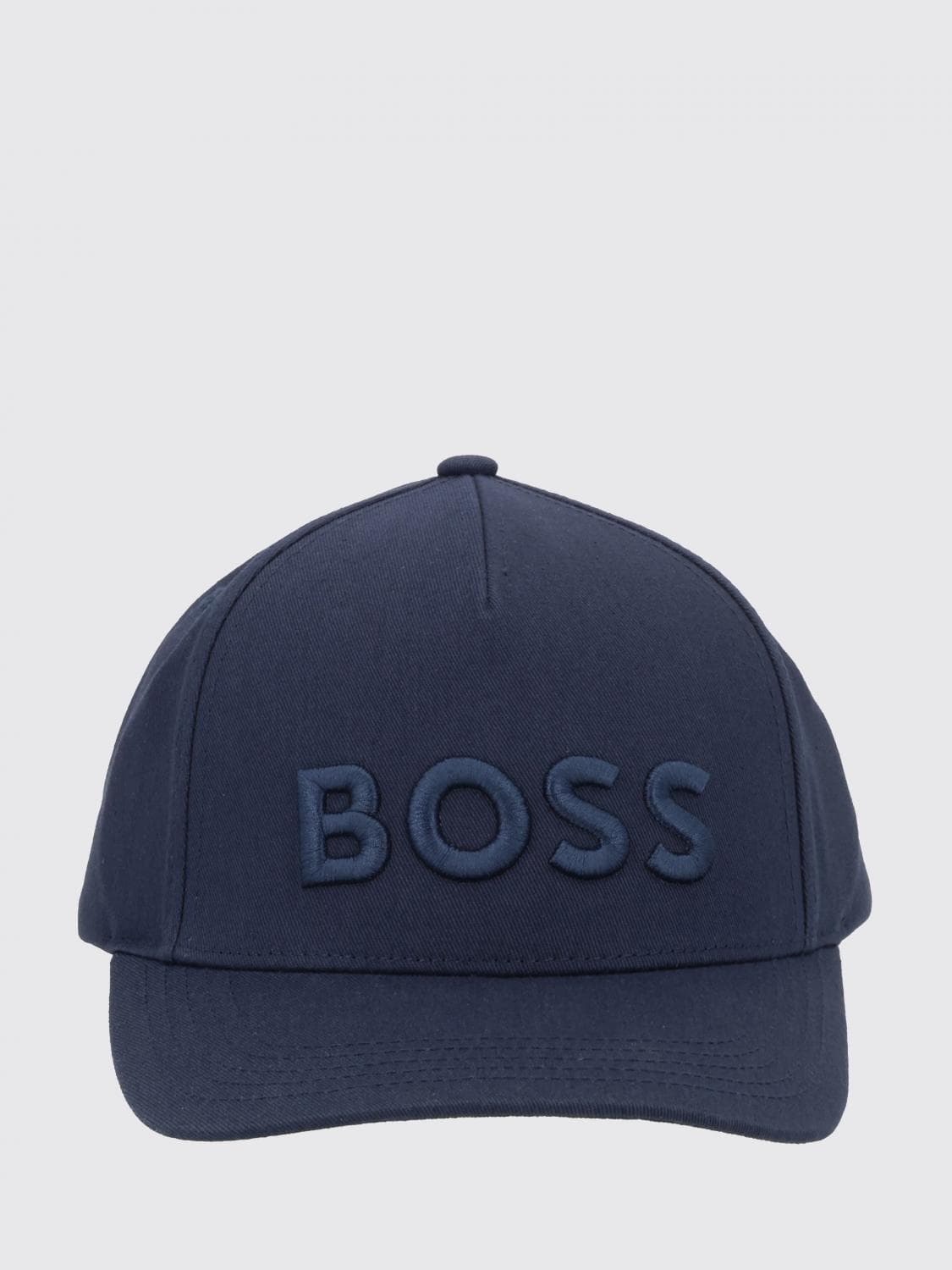 Boss Cotton Baseball Cap with Adjustable Tone-on-Tone Logo