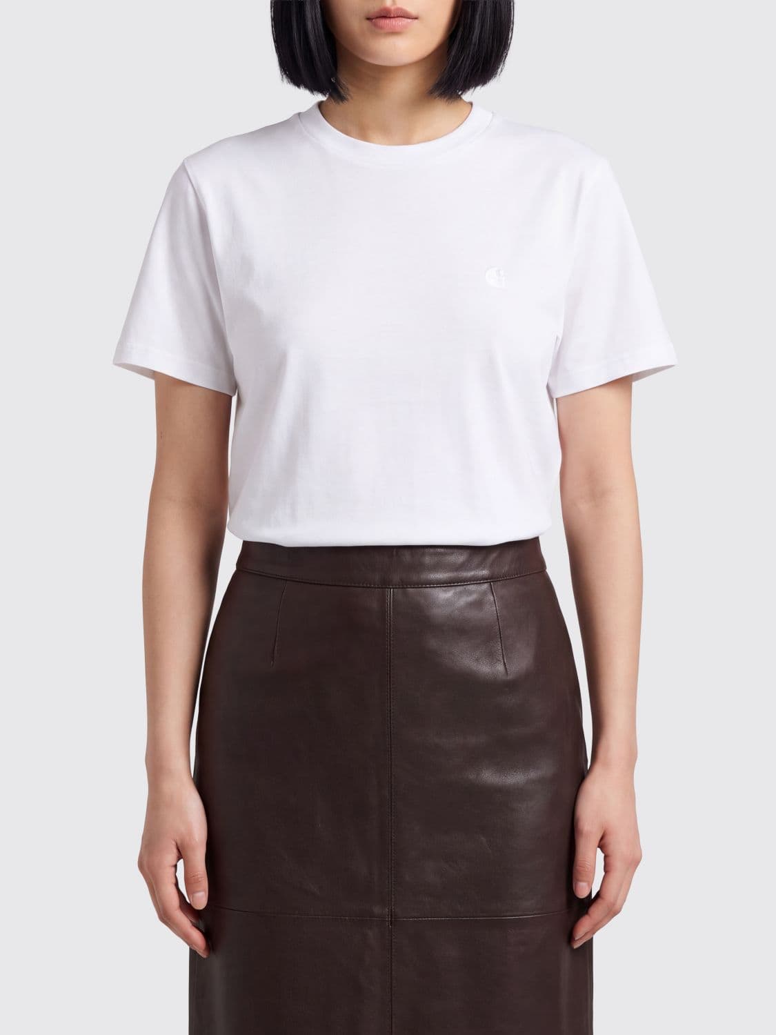 Carhartt Wip T-Shirt Woman color White